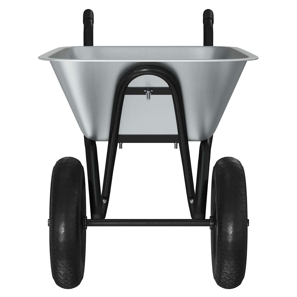 Kamenčar Srebrna i crna 137 x 60 x 65,5 cm Čelik