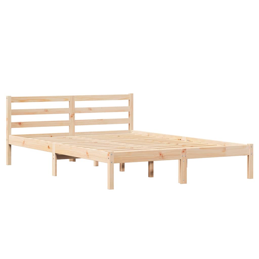 Krevetna konstrukcija Smeđa 215,5 x 165,5 x 69,5 cm