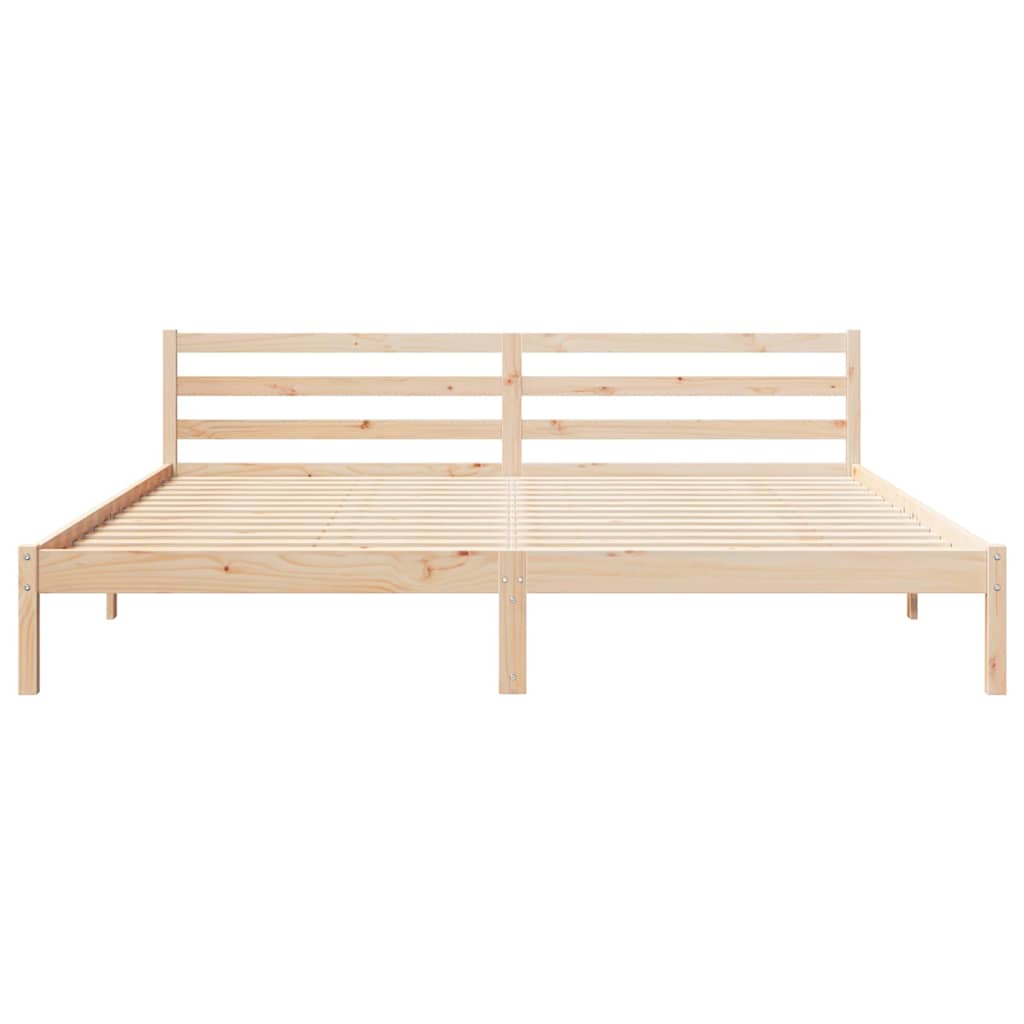 Krevetna konstrukcija Smeđa 215,5 x 205,5 x 69,5 cm