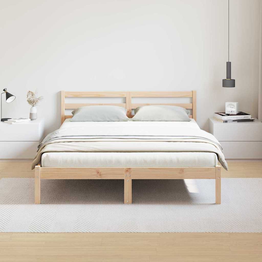 Krevetna konstrukcija Smeđa 225,5 x 145,5 x 69,5 cm