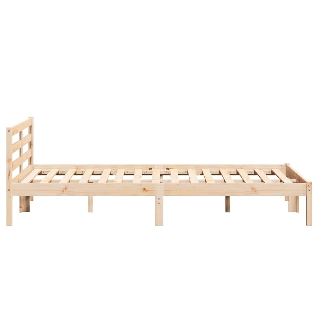 Krevetna konstrukcija Smeđa 225,5 x 145,5 x 69,5 cm