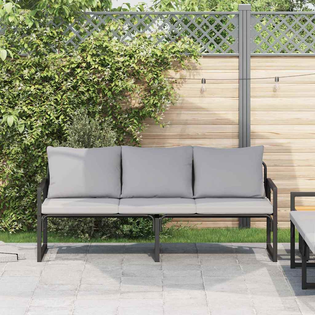 Vrtni namještaj Svijetlo siva 180 x 72,5 x 71 cm Poliester