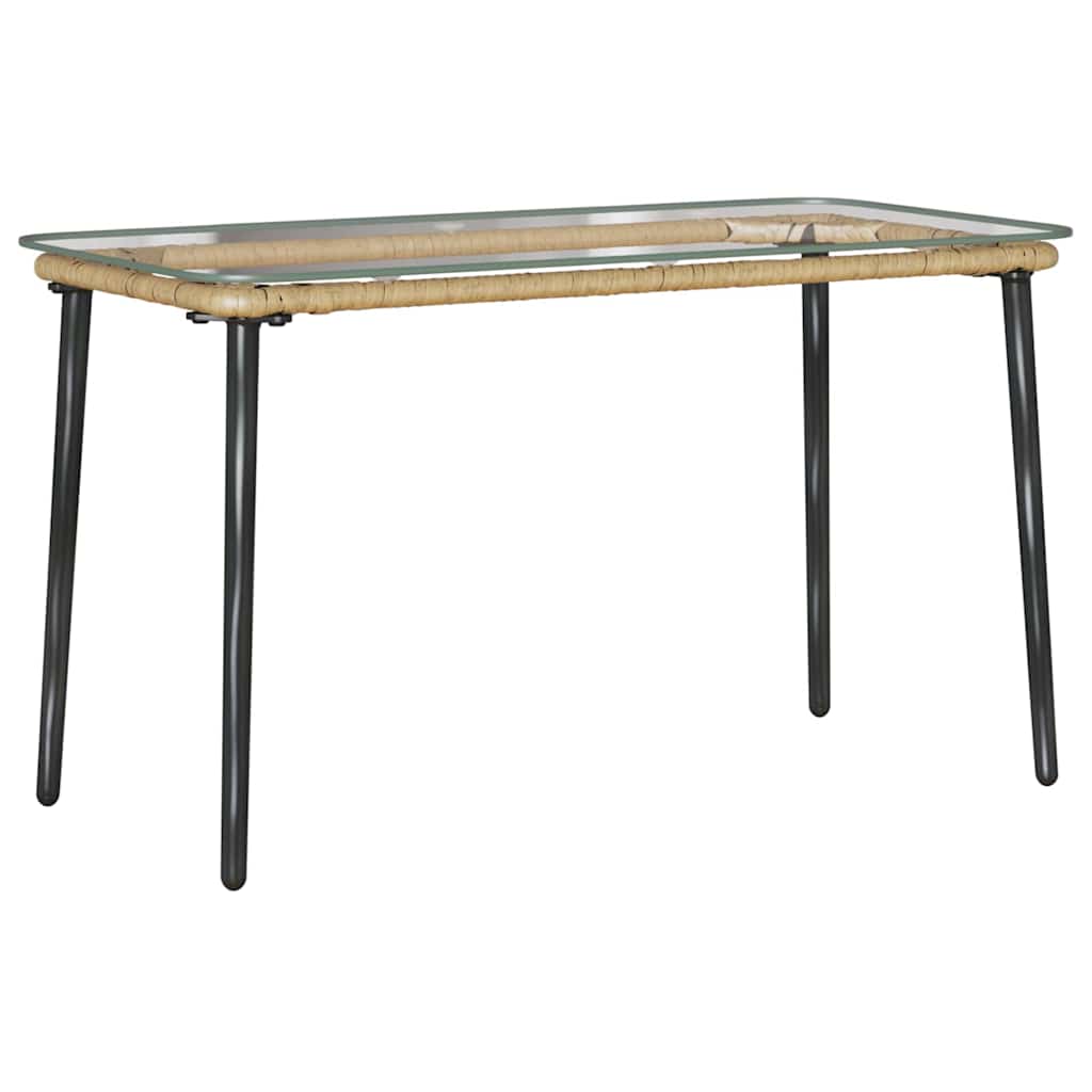 Stol za vrt Prirodna 80 x 40 x 45 cm poliratan