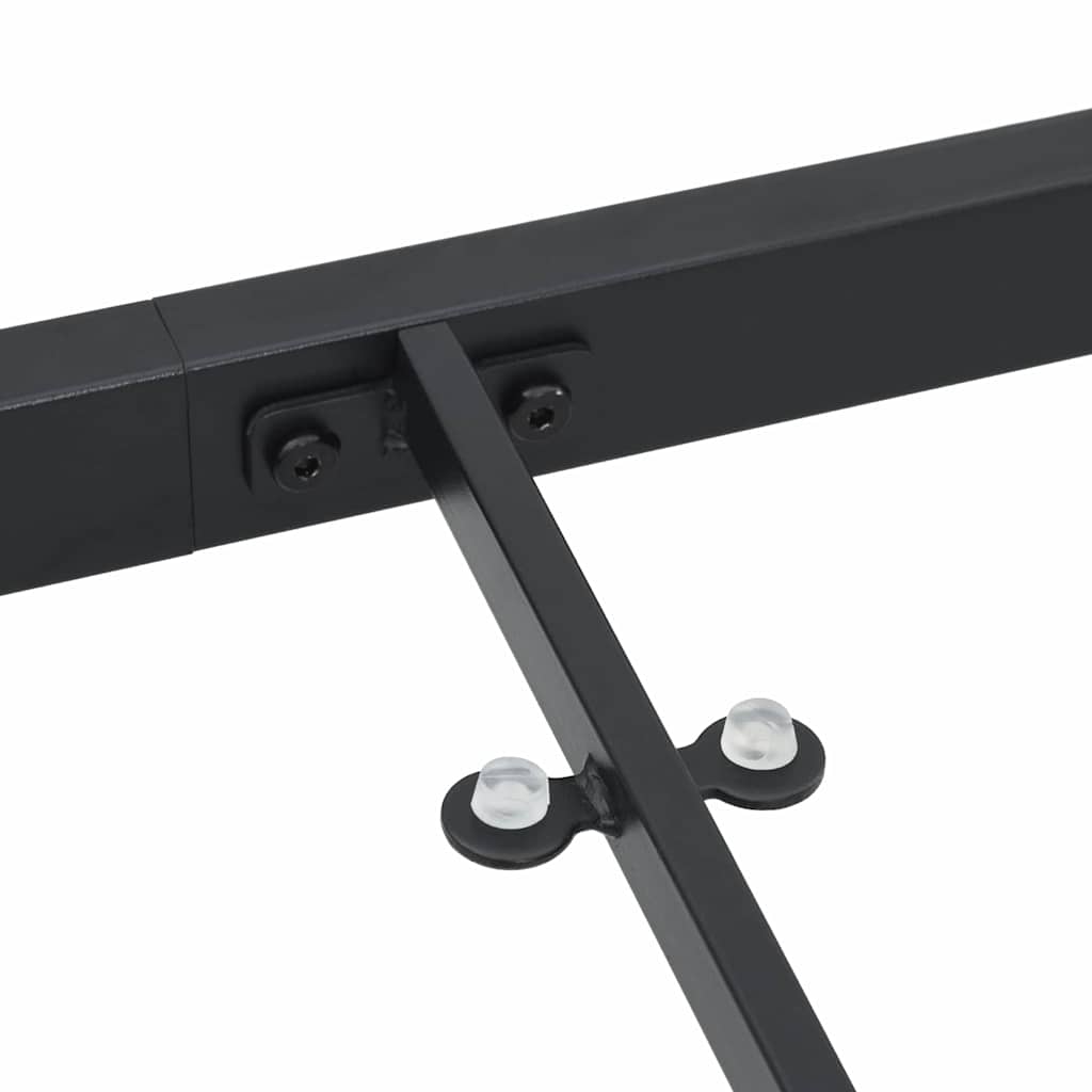 Stol za vrt Crna 80 x 80 x 73 cm Metal