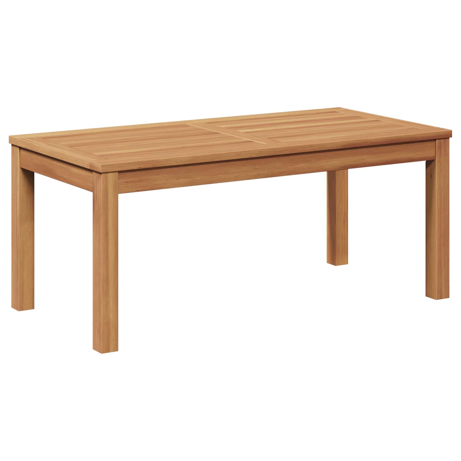 Sjedeća garnitura za vrt 4 pcs Prirodna Čvrsto teak drvo