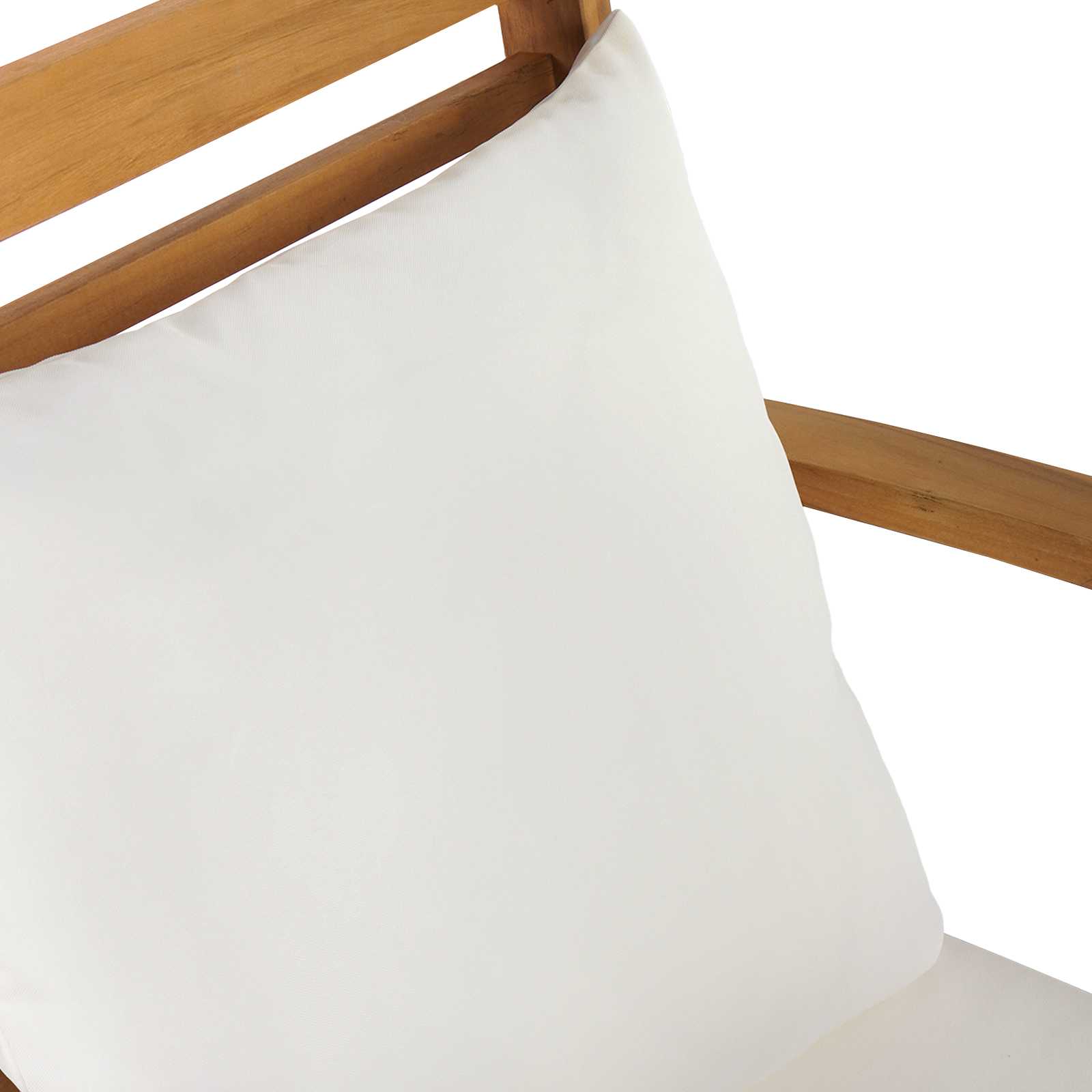 Sjedeća garnitura za vrt 3 pcs Prirodna Čvrsto teak drvo