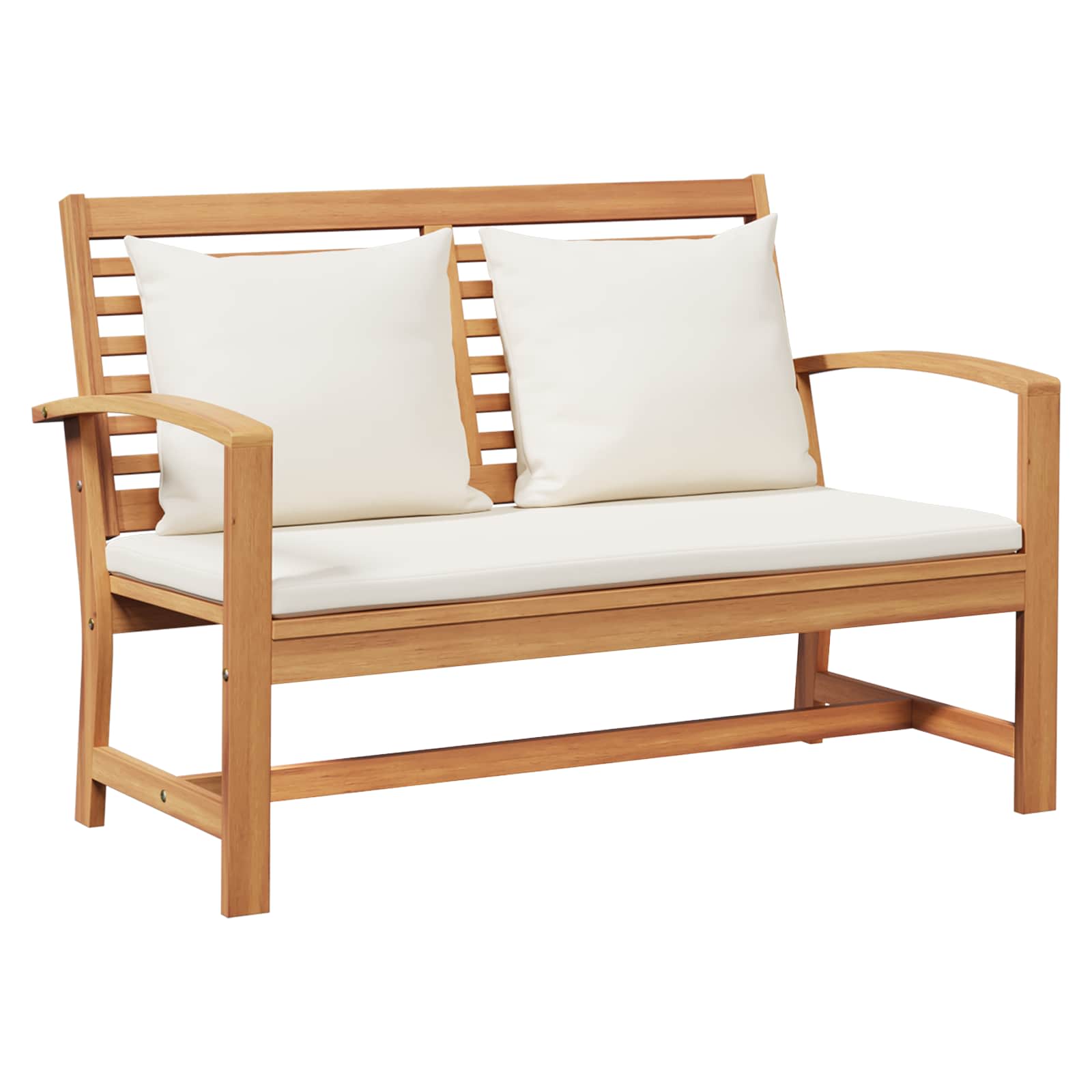 Sjedeća garnitura za vrt 5 pcs Prirodna Čvrsto teak drvo