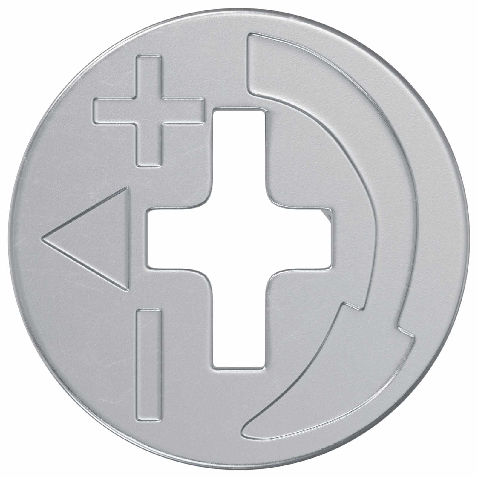 Matične zakovice 2 pcs Srebrno 15 x 11,5 mm Metal