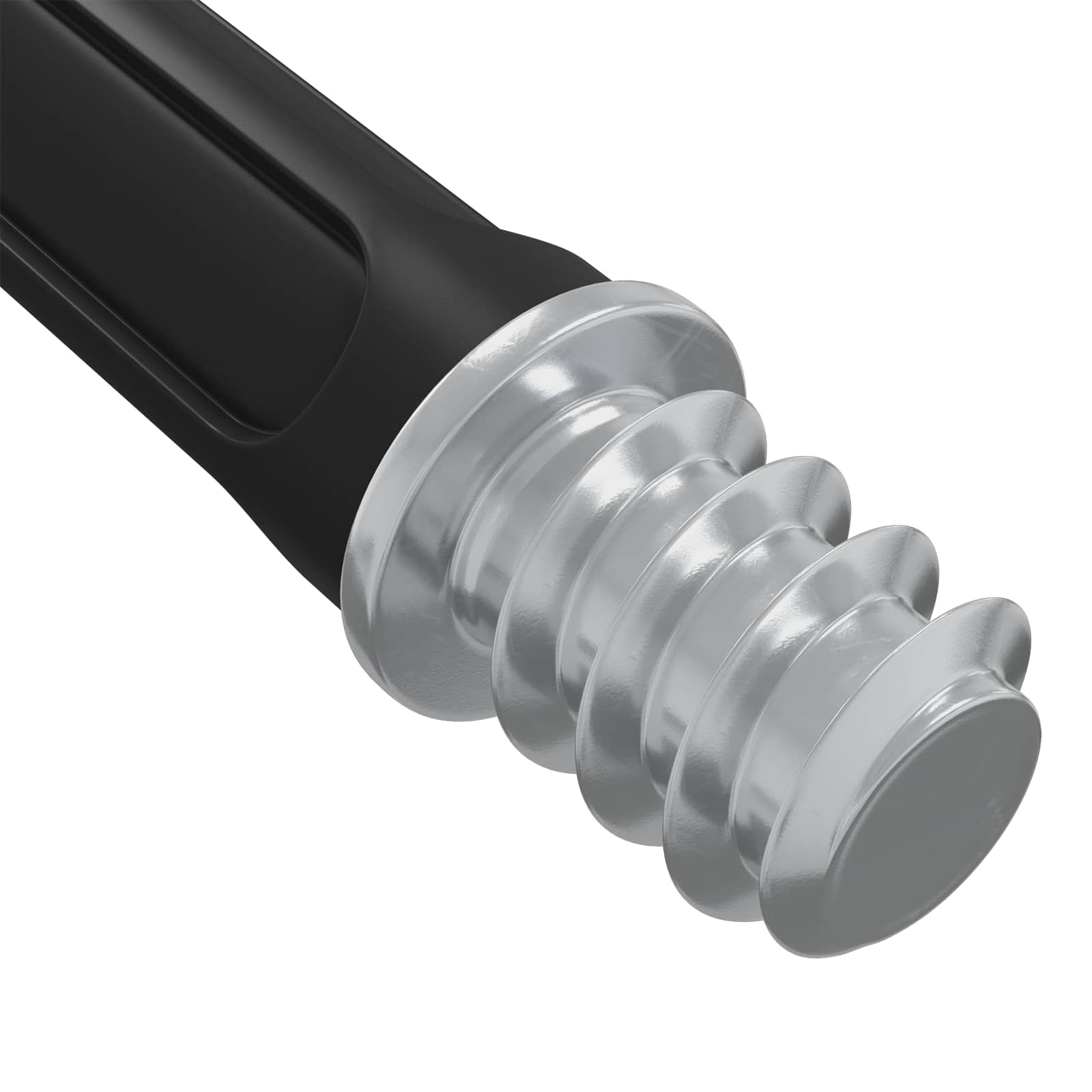 Brava vijak s kamerom 2 pcs Srebrna i crna M6 x 40 mm Metal