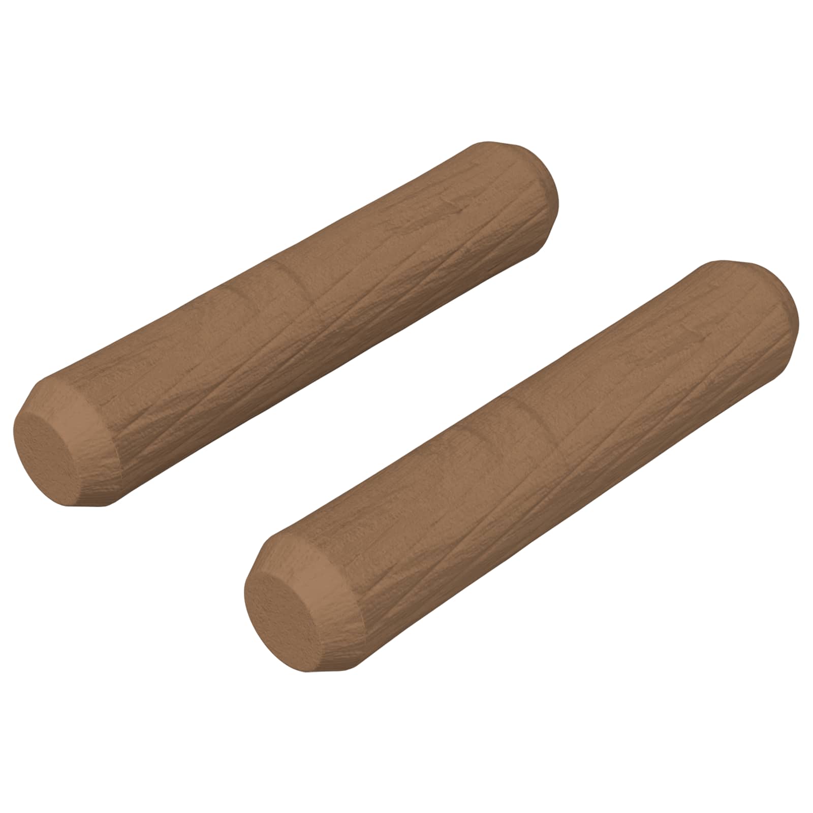 Drveni klinovi 2 pcs Smeđa Ø 8 x 35 mm Masivno drvo