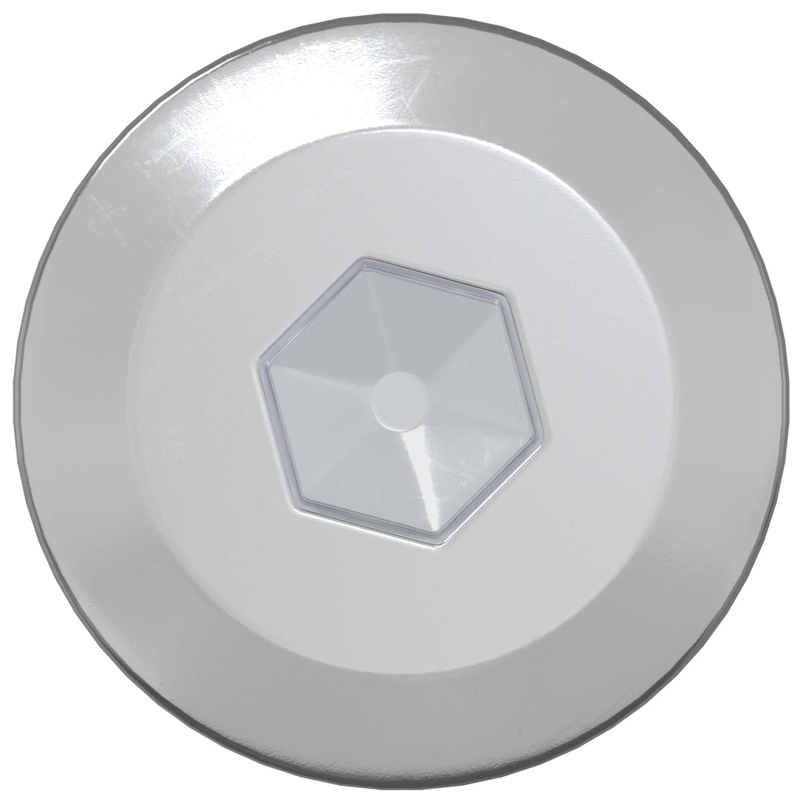 Drvene vijake 12 pcs Srebrno M6 x 70 mm Čelik