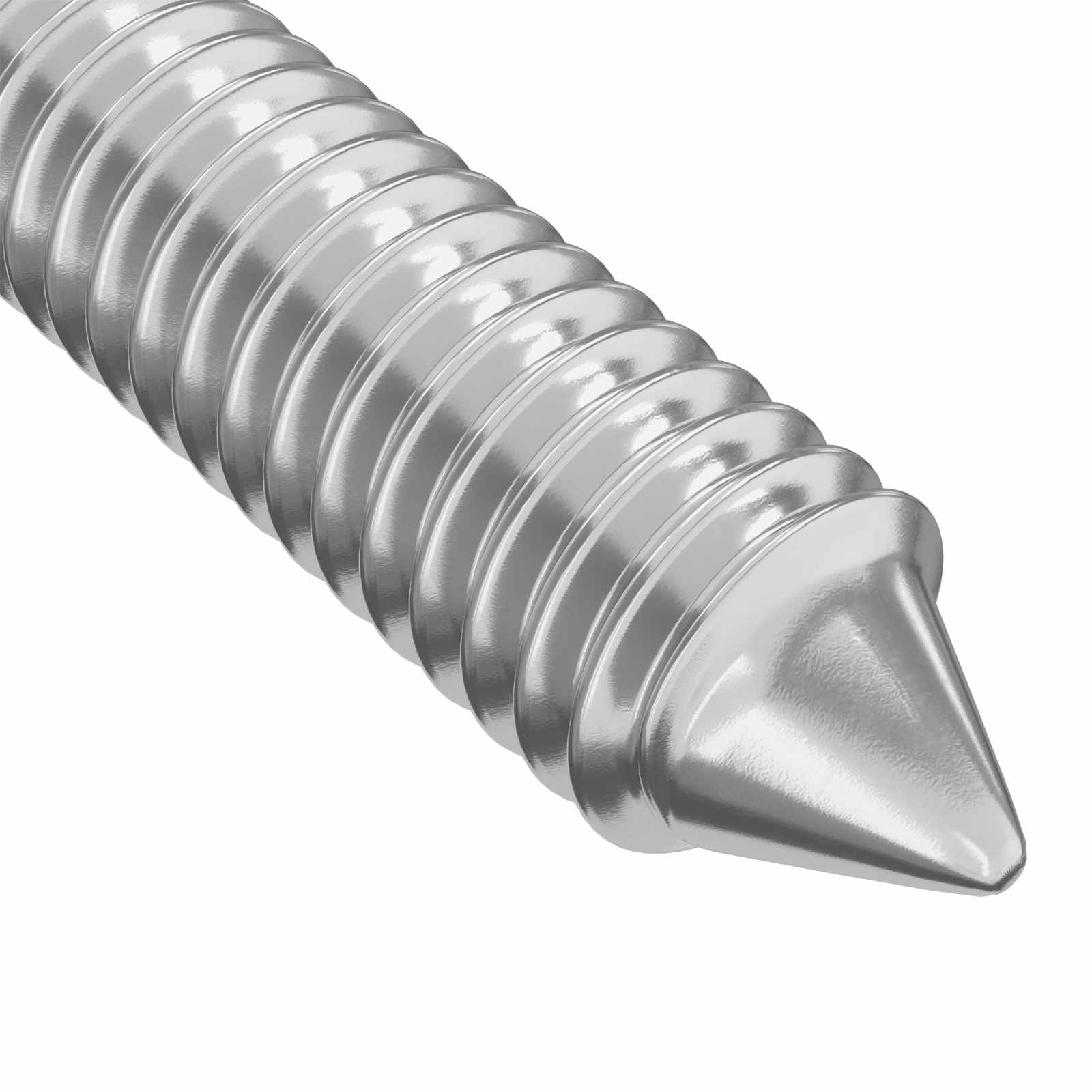 Namještajni vijci 2 pcs Srebrno M6 x 60 mm Čelik
