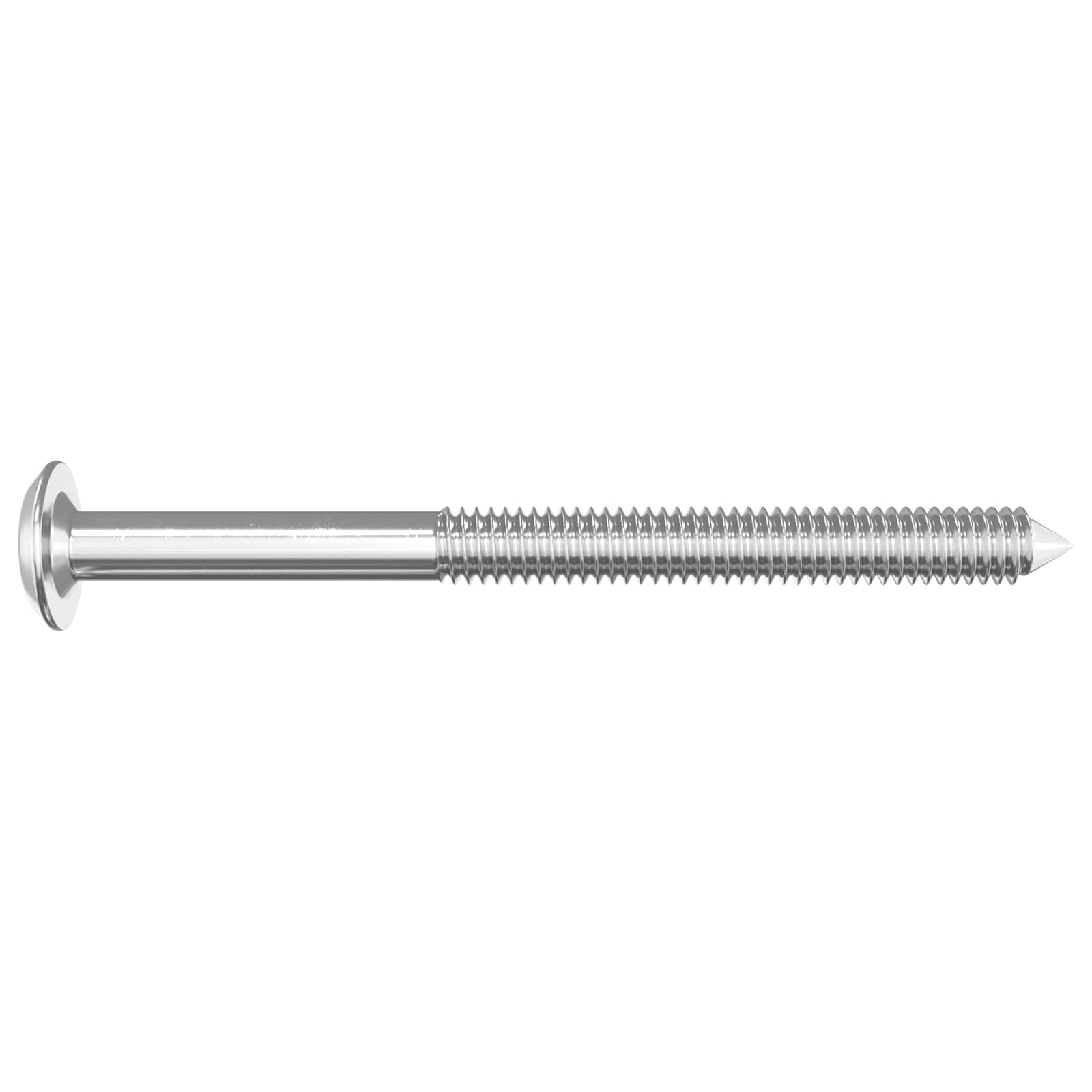 Namještajni vijci 12 pcs Srebrno M6 x 85 mm Čelik