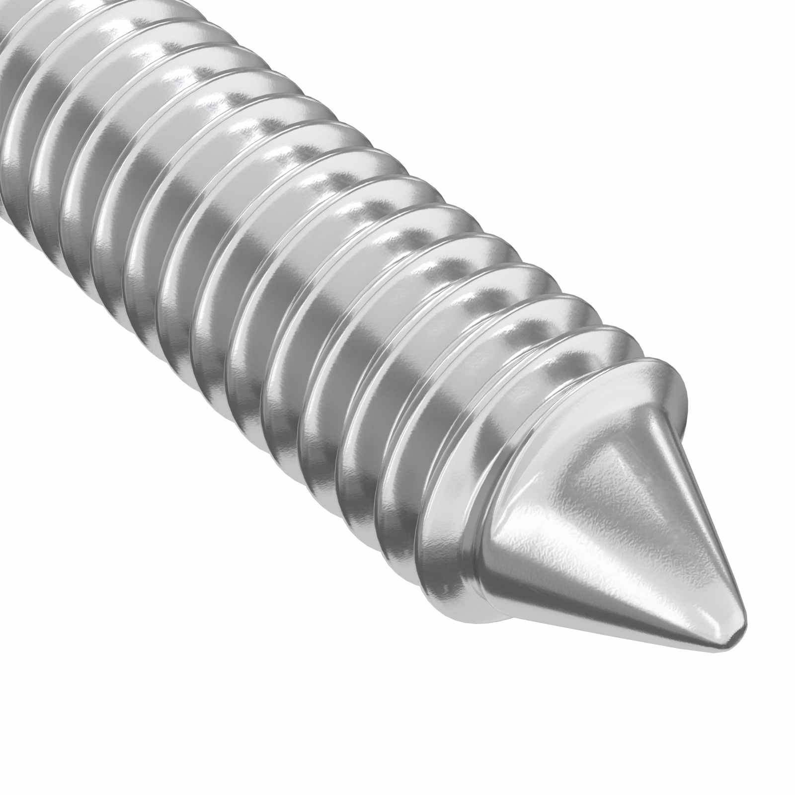 Namještajni vijci 12 pcs Srebrno M6 x 100 mm Čelik