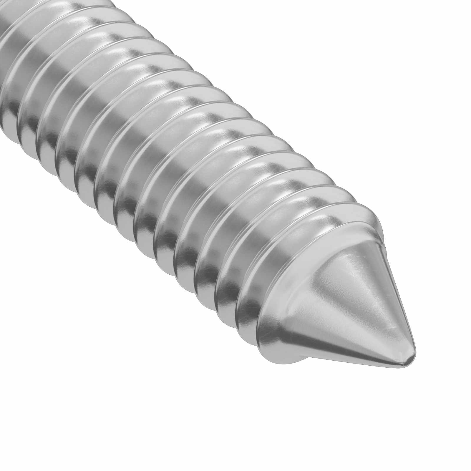 Vijak 12 pcs Srebrno M6 x 50 mm Čelik
