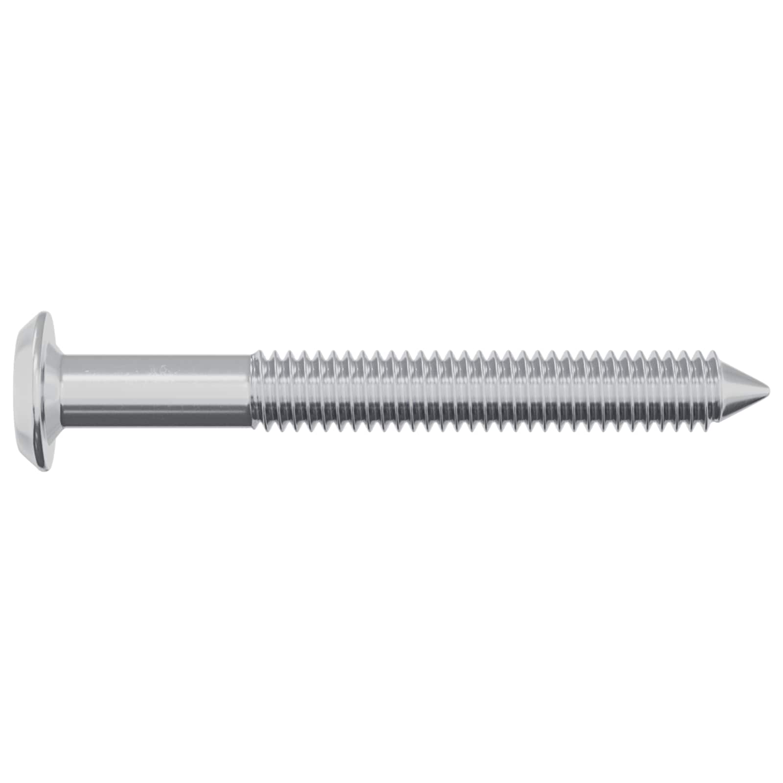 Vijak 12 pcs Srebrno M6 x 50 mm Čelik
