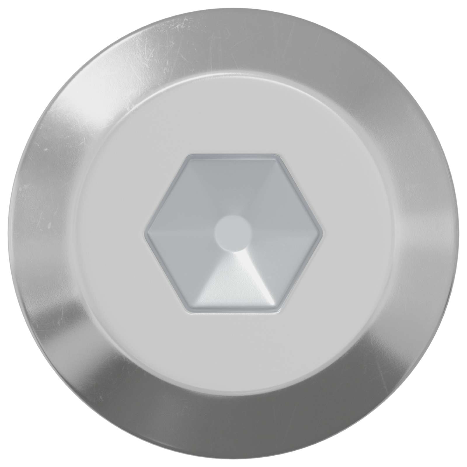 Vijak 2 pcs Srebrno M6 x 60 mm Čelik