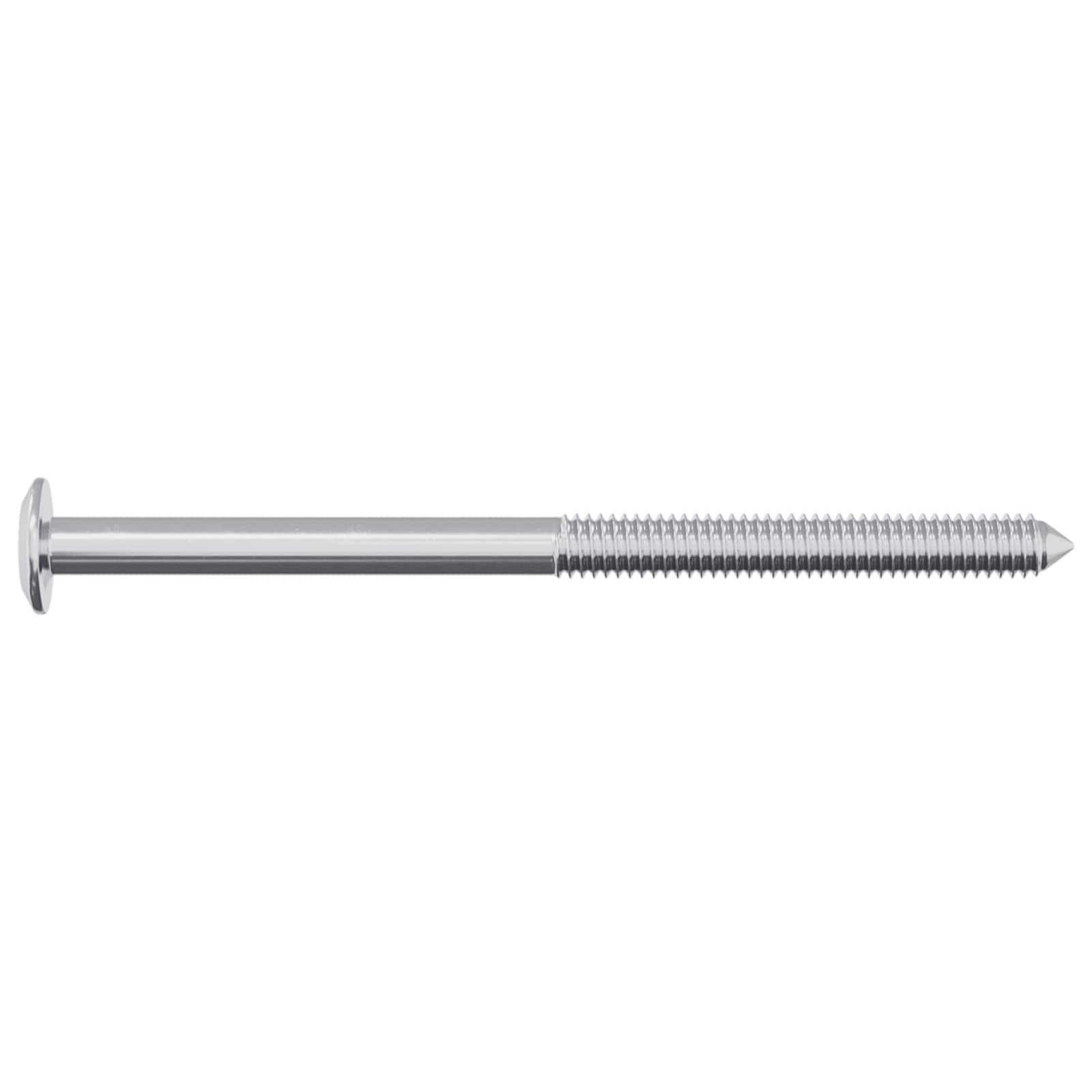Vijak 12 pcs Srebrno M6 x 85 mm Čelik