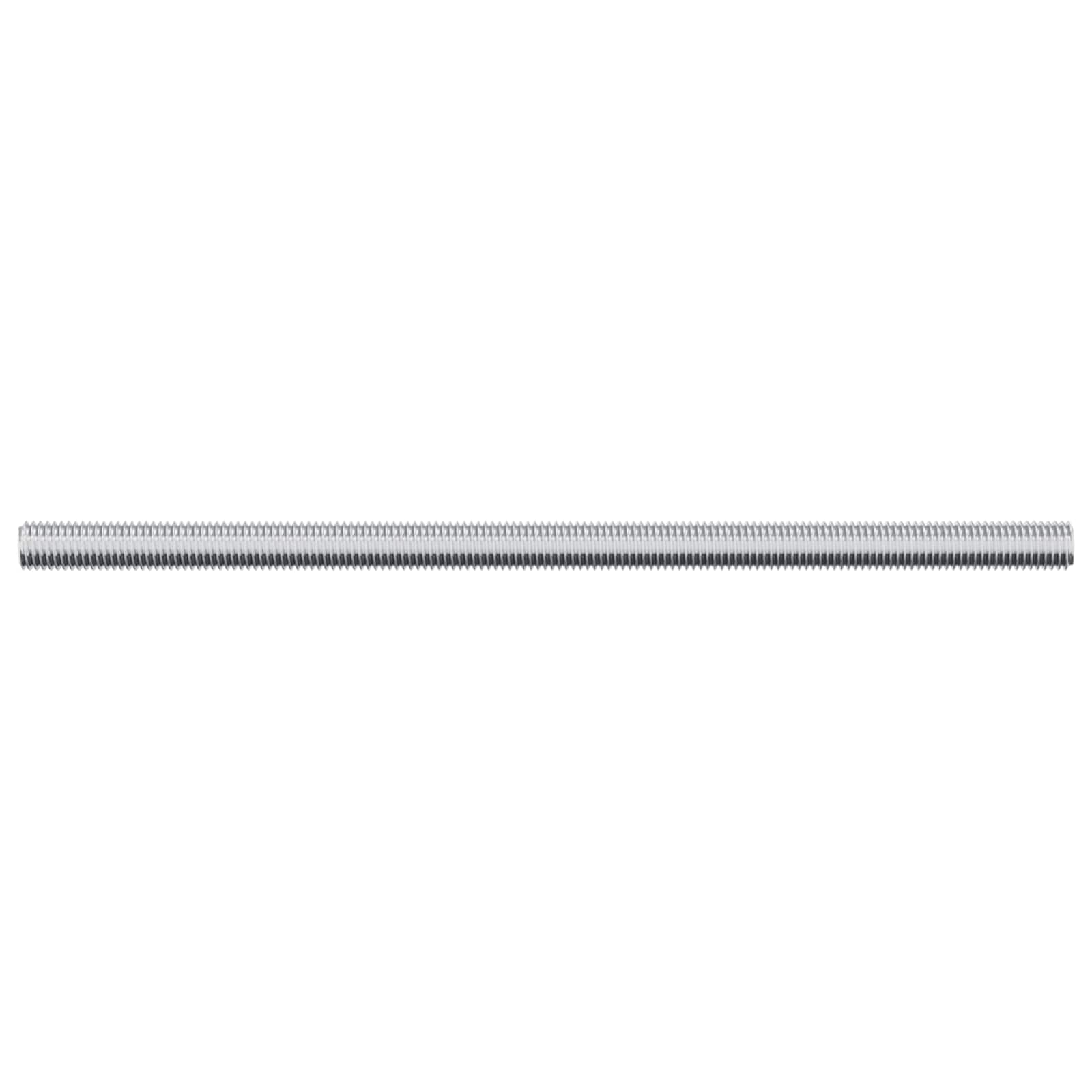 Navojni štap 12 pcs Srebrno 6 x 120 mm Čelik