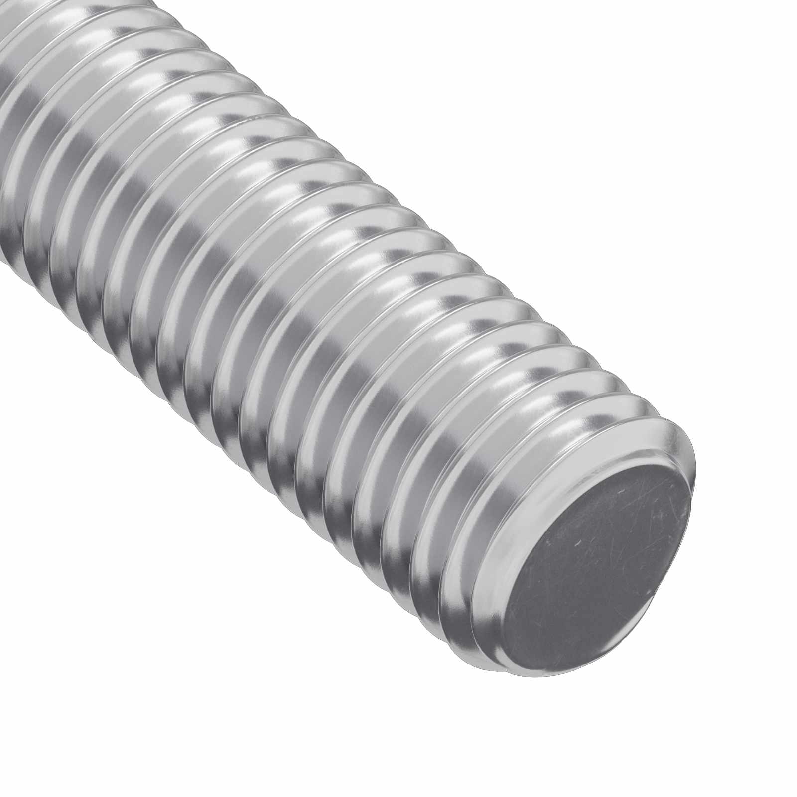 Navojni štap 12 pcs Srebrno 6 x 135 mm Čelik
