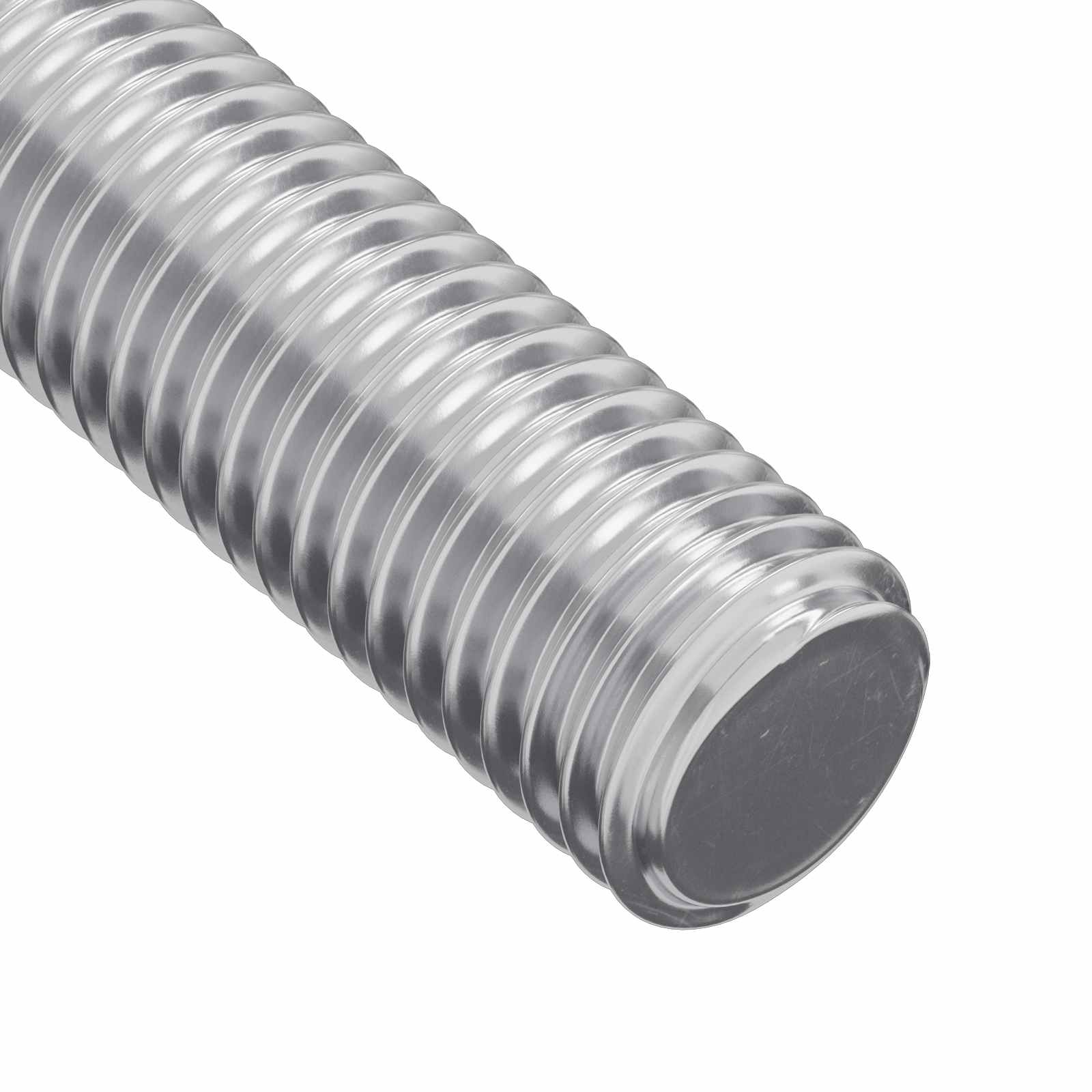 Navojni štapovi 12 pcs Srebrno M6 x 120 mm Metal