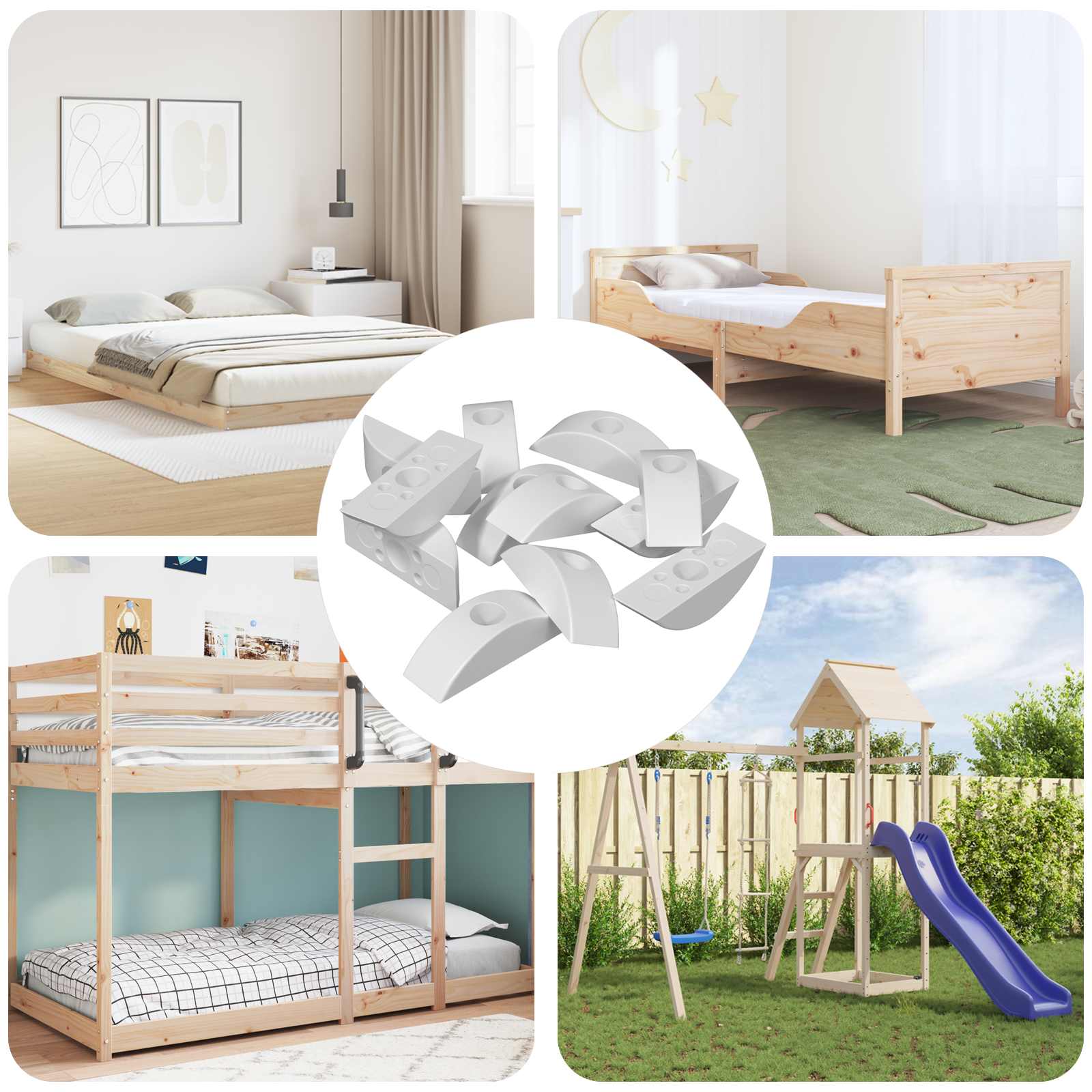 Polumjesečni podložak 13000 pcs Bijela Polipropilen