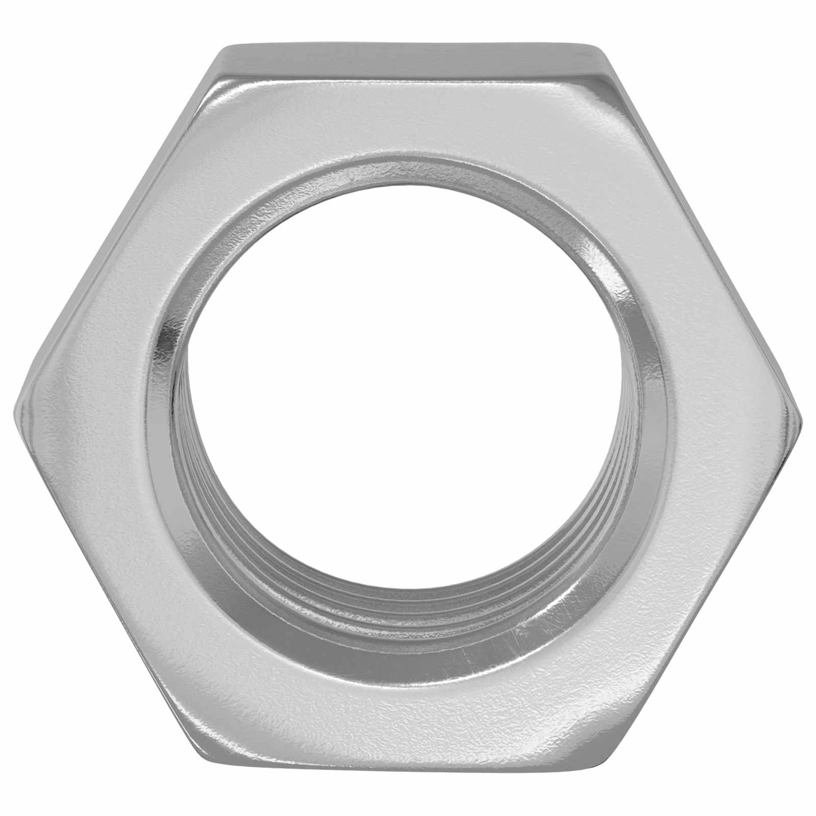 Šesterokutna matica 12 pcs Srebrno M6 Metal