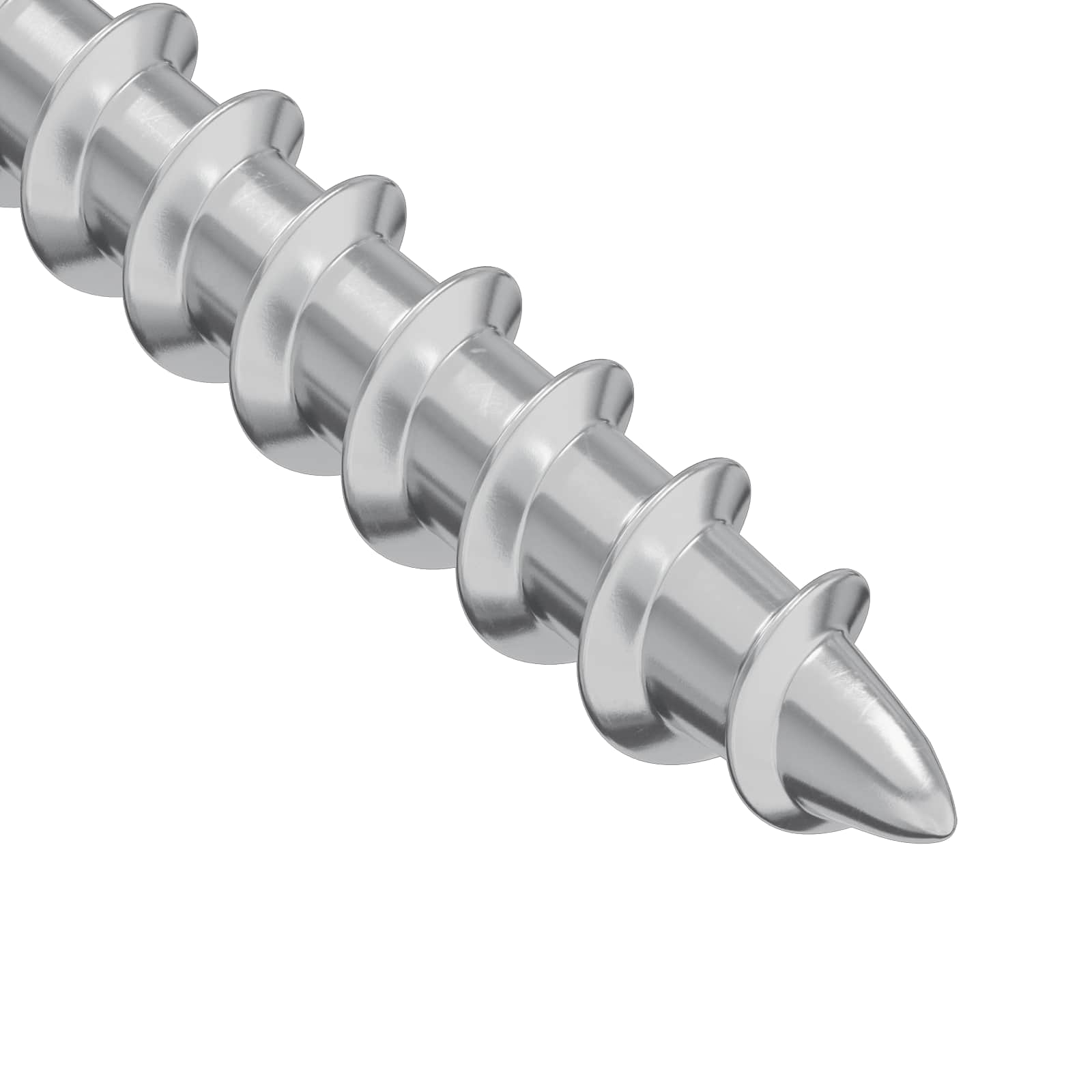 Vijak 2 pcs Srebrno 9,8 x 35 mm Željezo