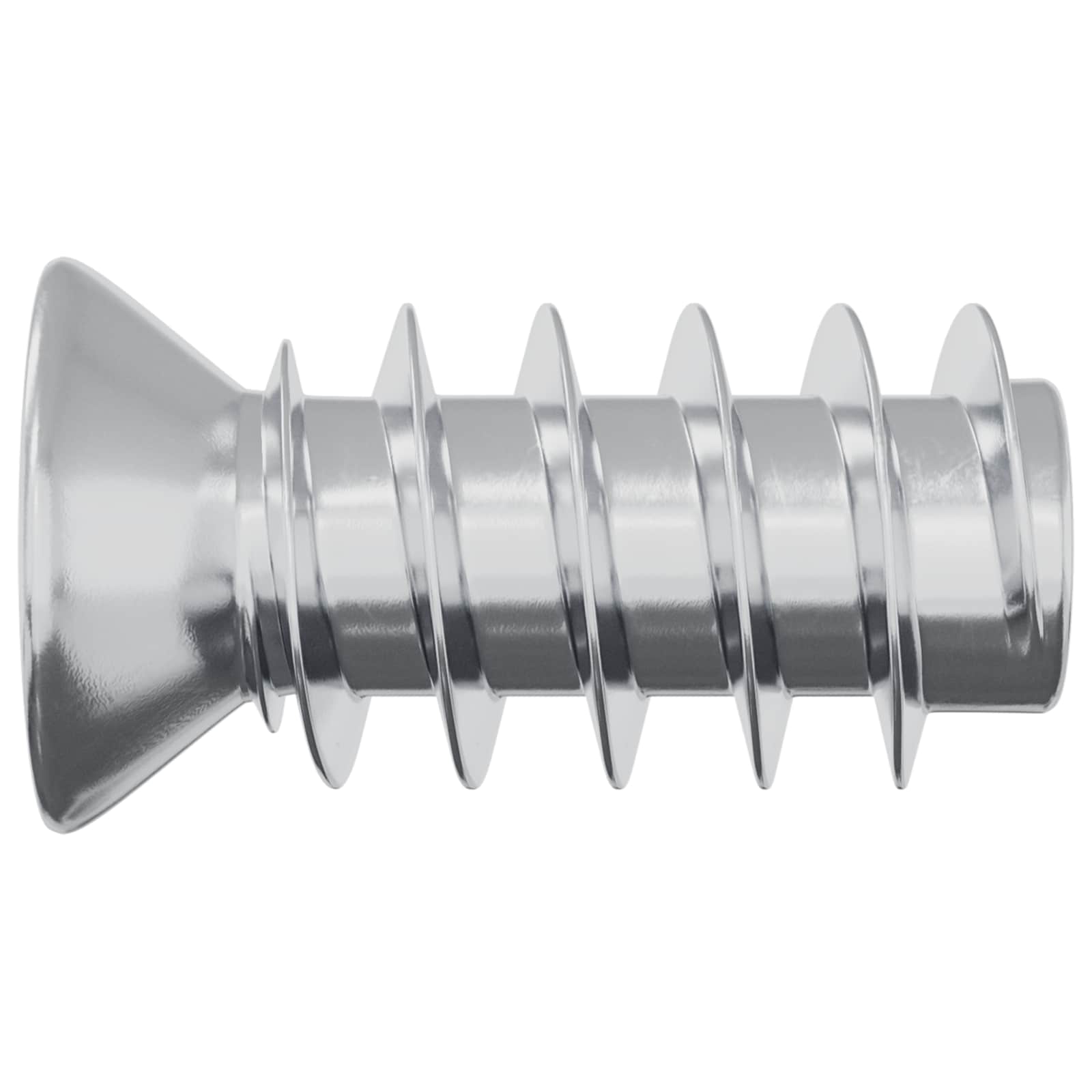 Vijak 12 pcs Srebrno M6 x 12 mm Željezo