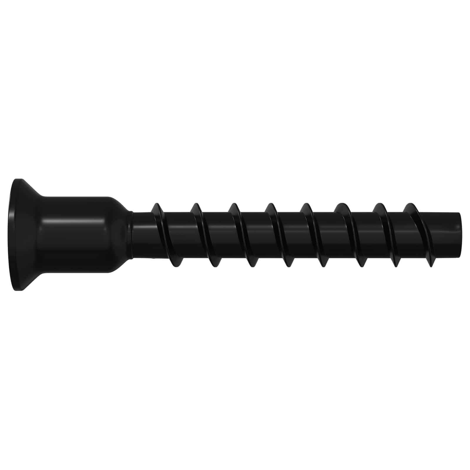Šestarasti vijak s čepom 3072 pcs Crna 7 x 40 mm Željezo