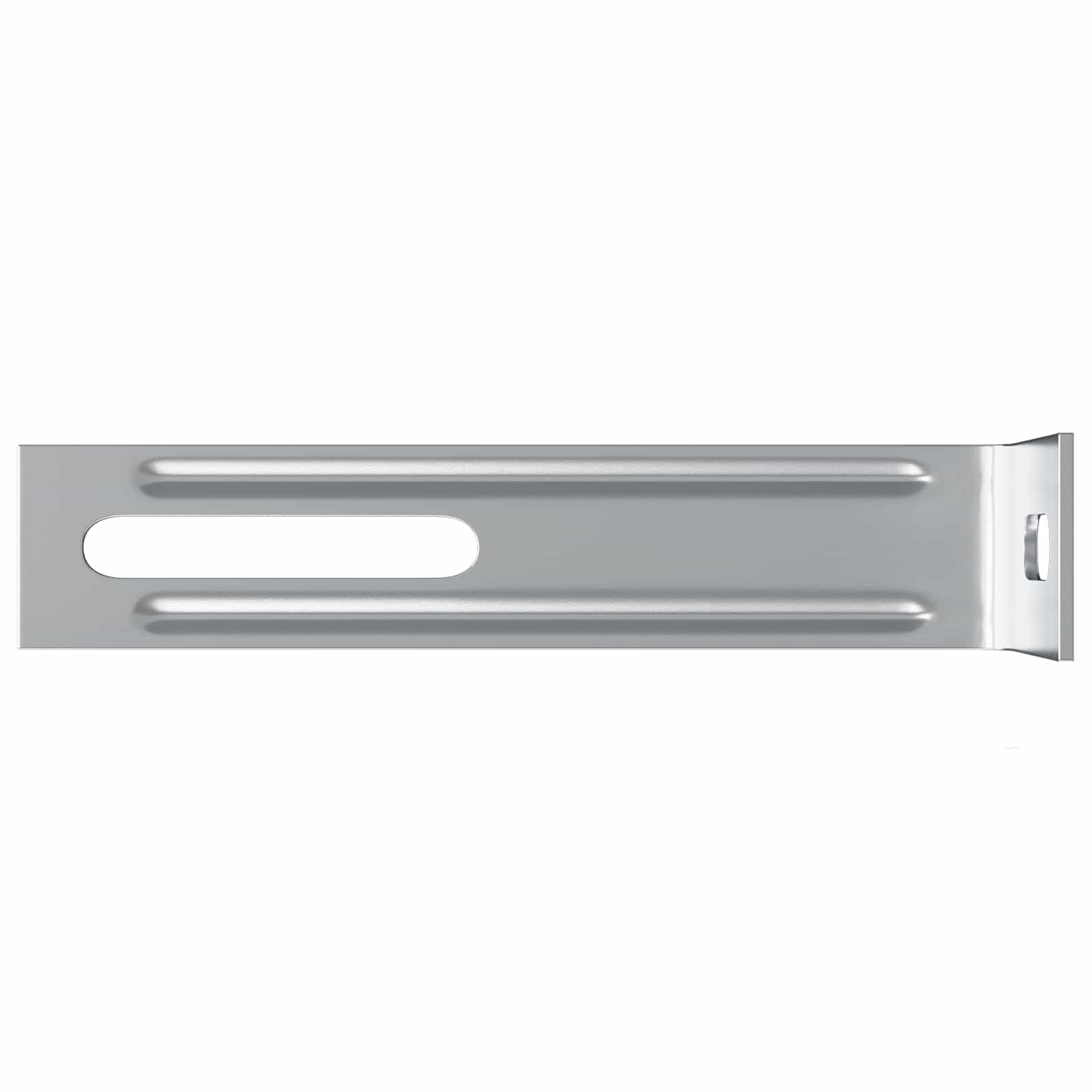 Nosač protiv prevrtanja 2 pcs Srebrno 74,5 x 15 x 32 mm Željezo