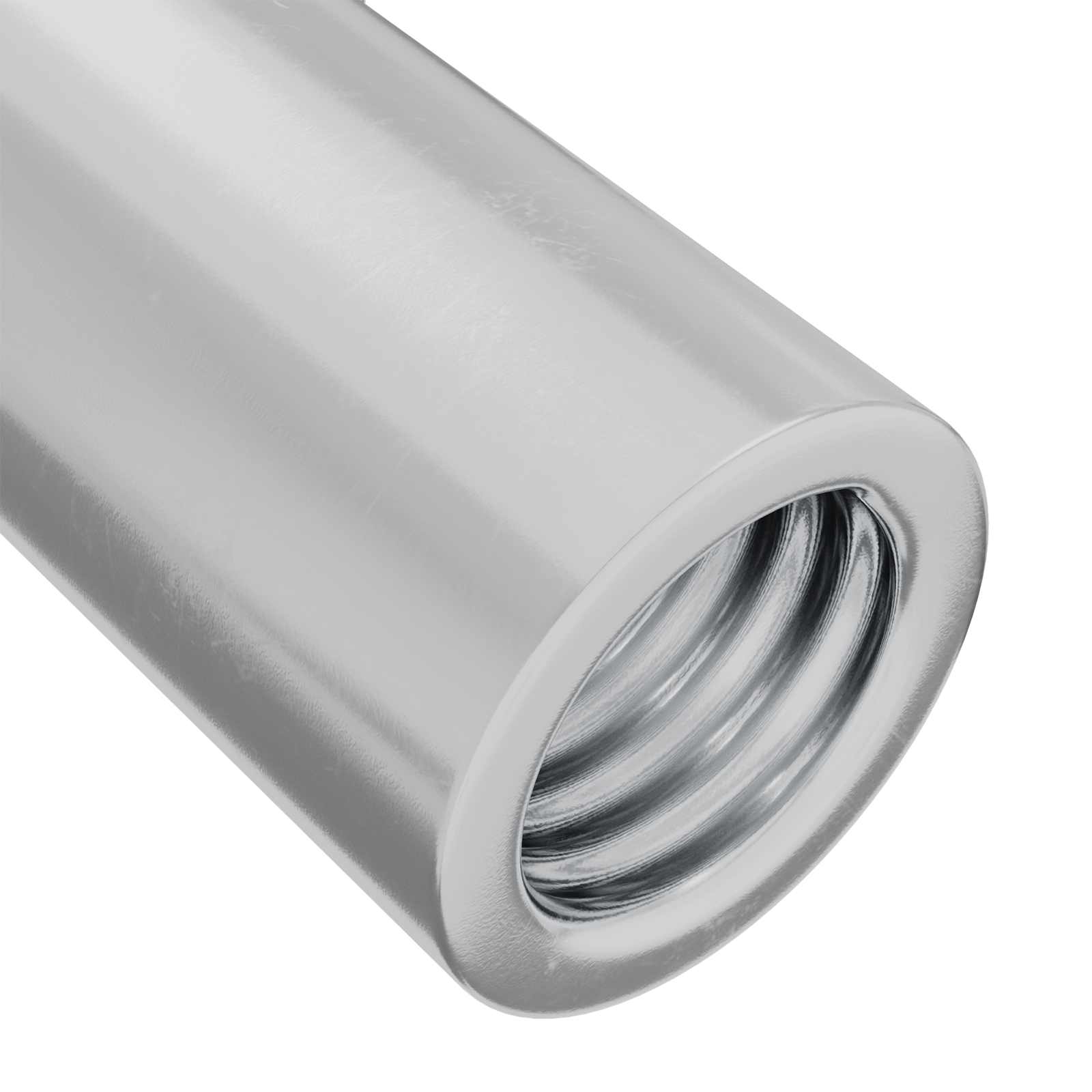 Sigurnosna matica 2 pcs Srebrno M6 x 15 mm Čelik