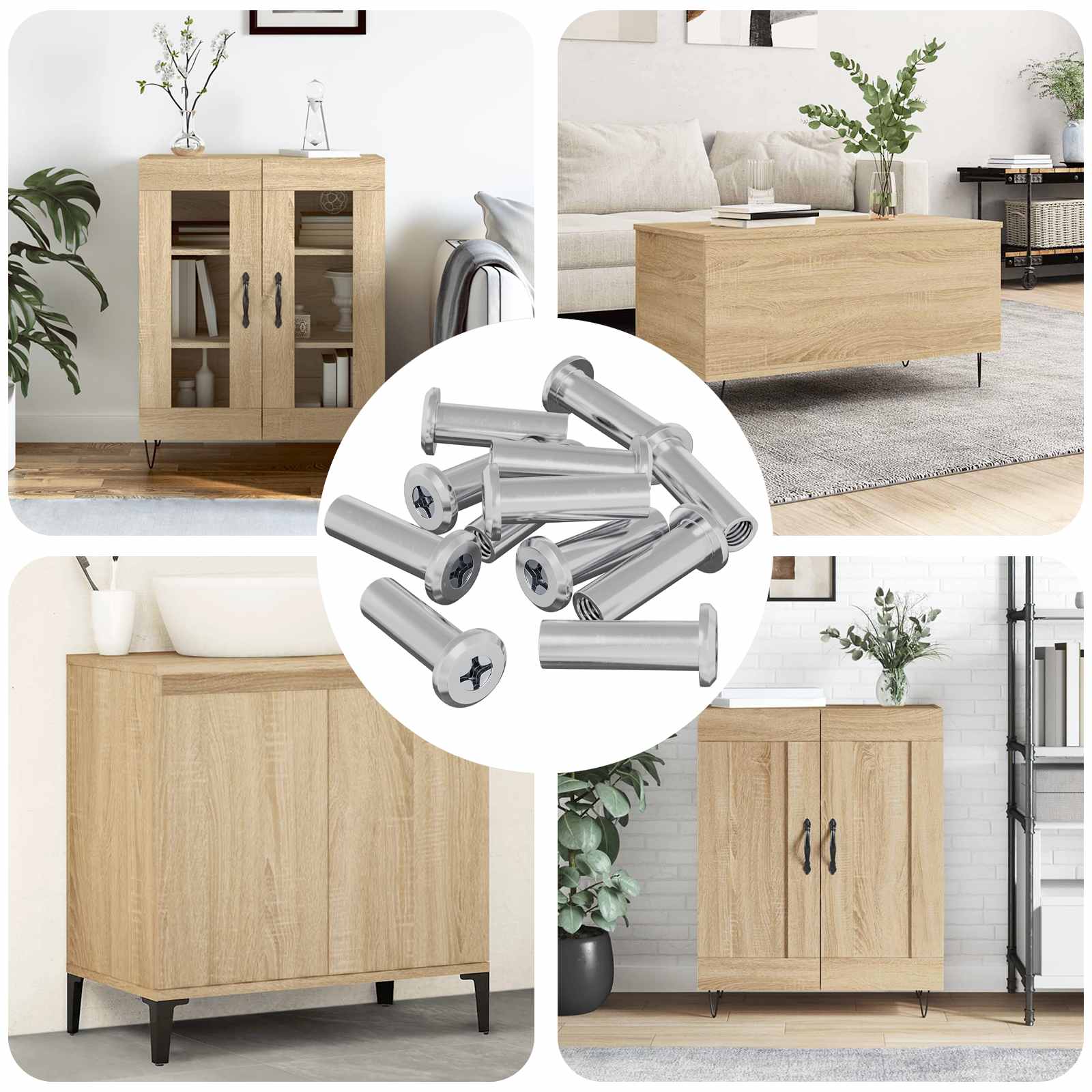 Sigurnosna matica 2857 pcs Srebrno Čelik