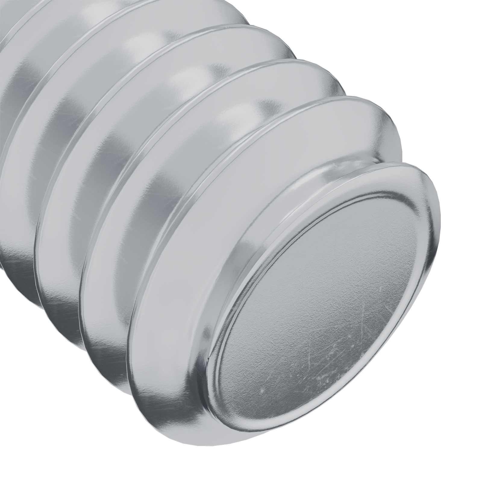 Vijak s plastičnom glavom 3600 pcs Srebrno Čelik