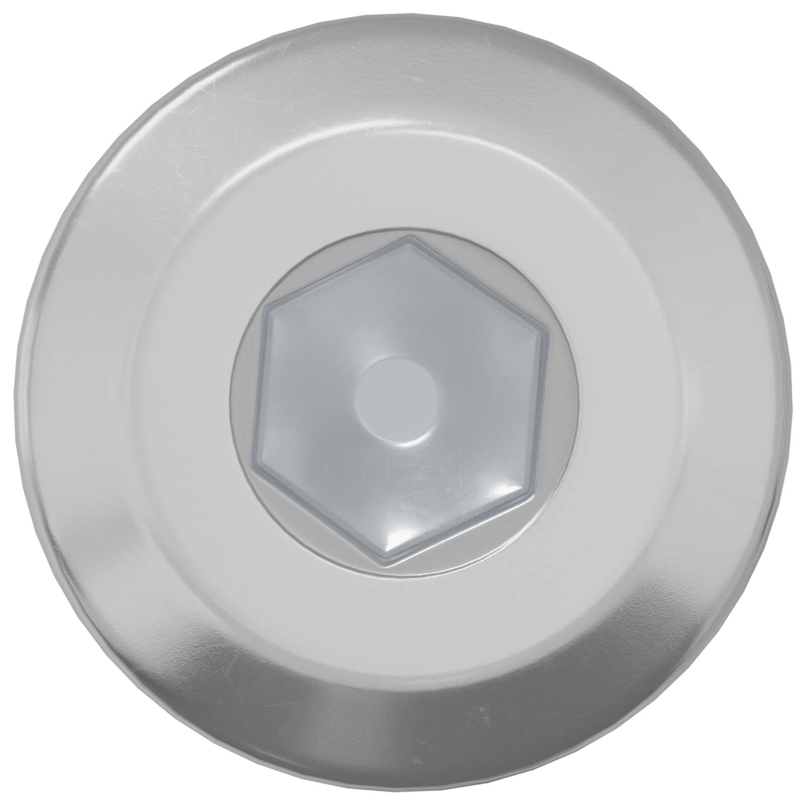 Vijak s plastičnom glavom 2647 pcs Srebrno Čelik