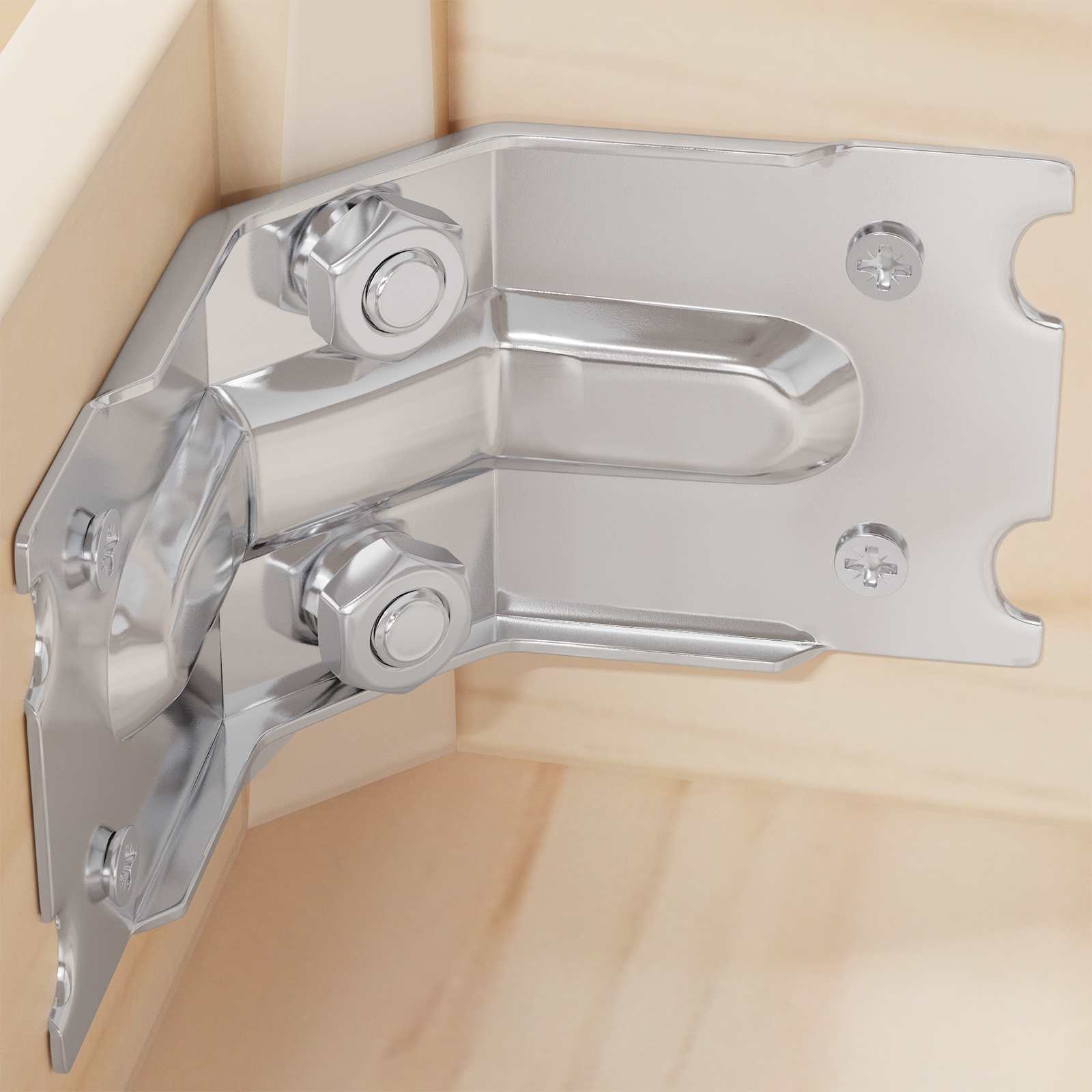 Ukljucuje: nosač 12 pcs Cinkom premazano 106 x 55 x 1,5mm Čelik