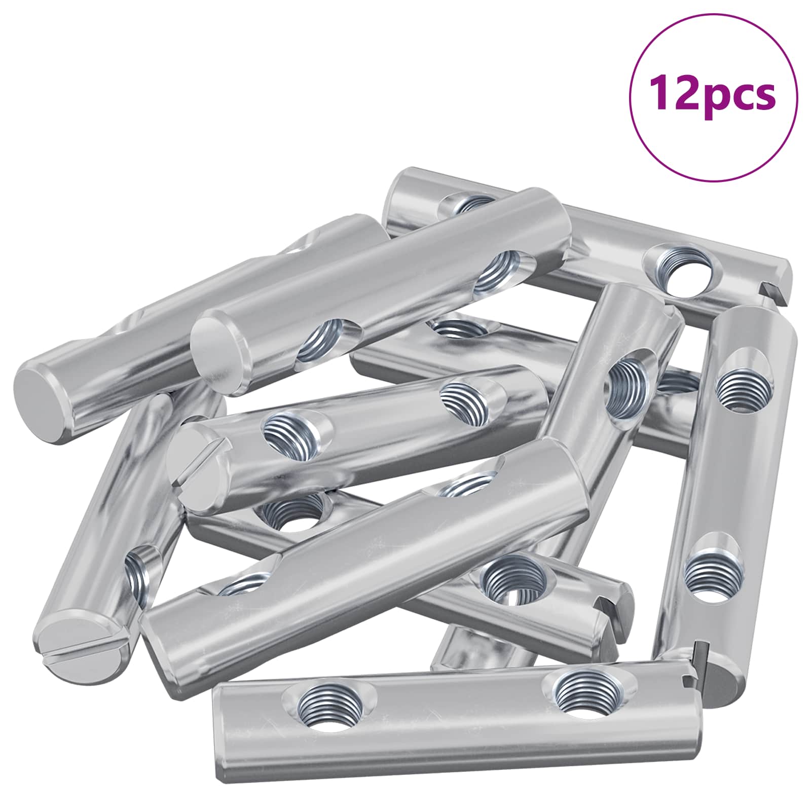 Žir 12 pcs Cinkom premazano 60 x 12 mm Željezo