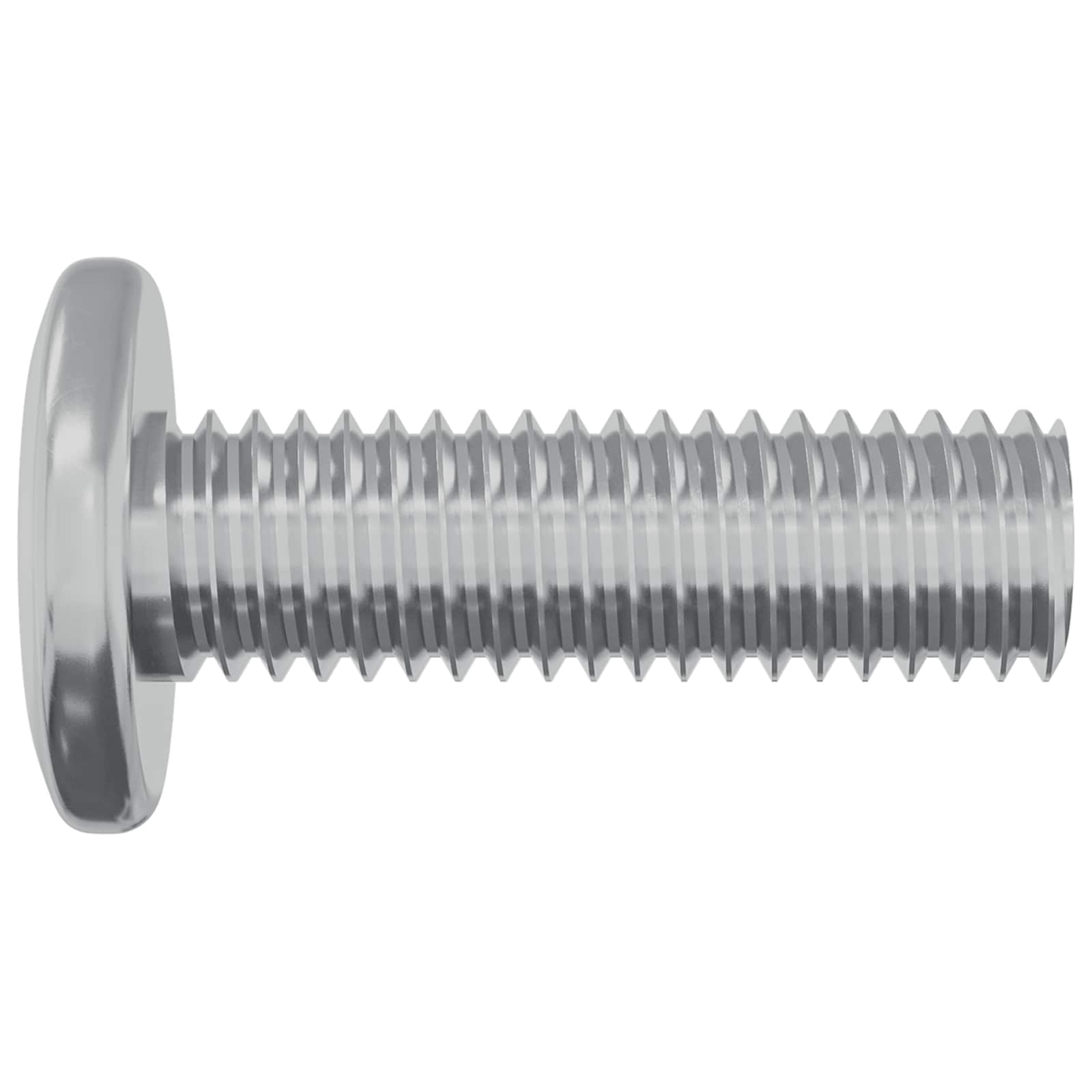 Vijak 12 pcs Srebrno 8 x 25 mm Čelik