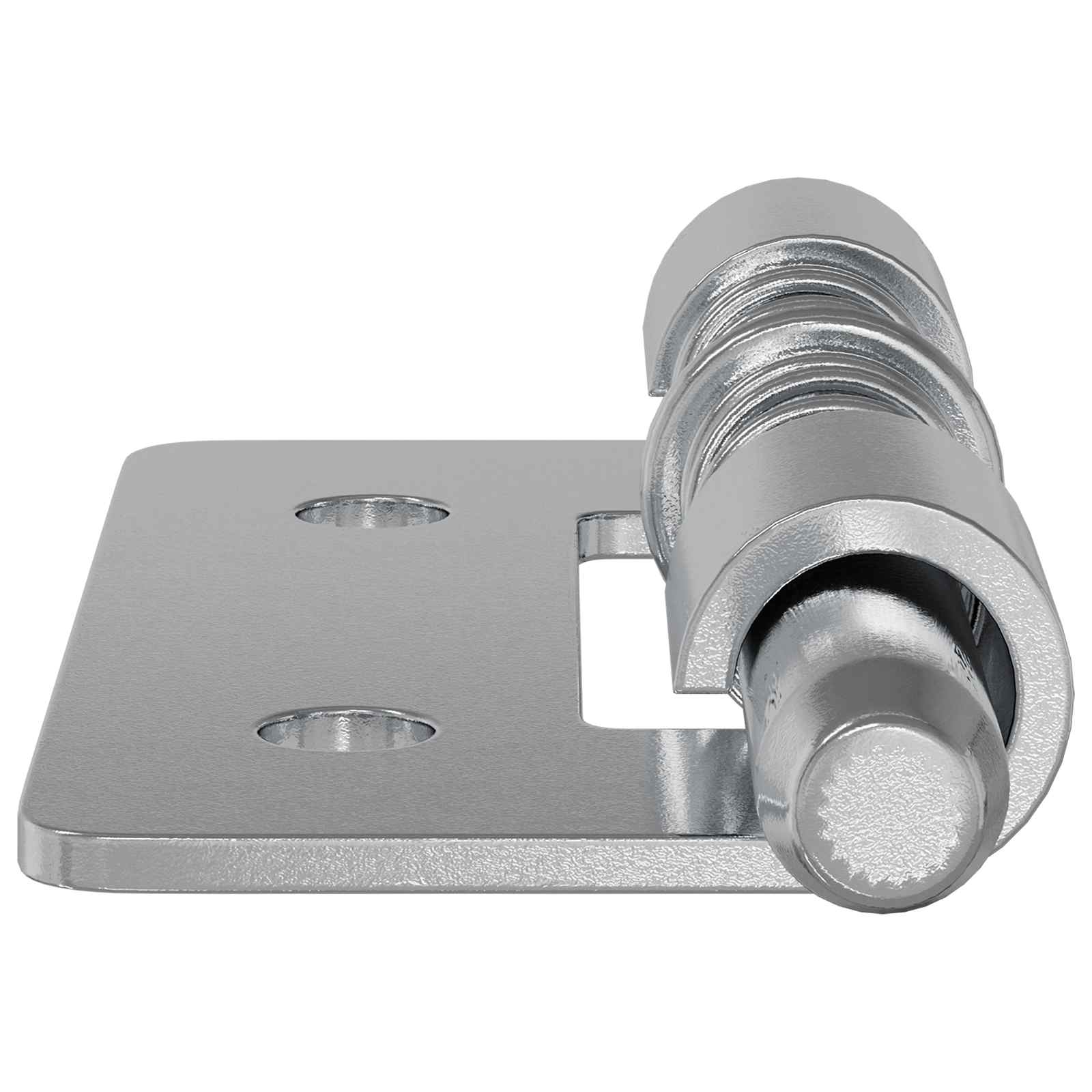 Zasun 2 pcs Srebrno 46 x 17 x 1,2 mm Čelik