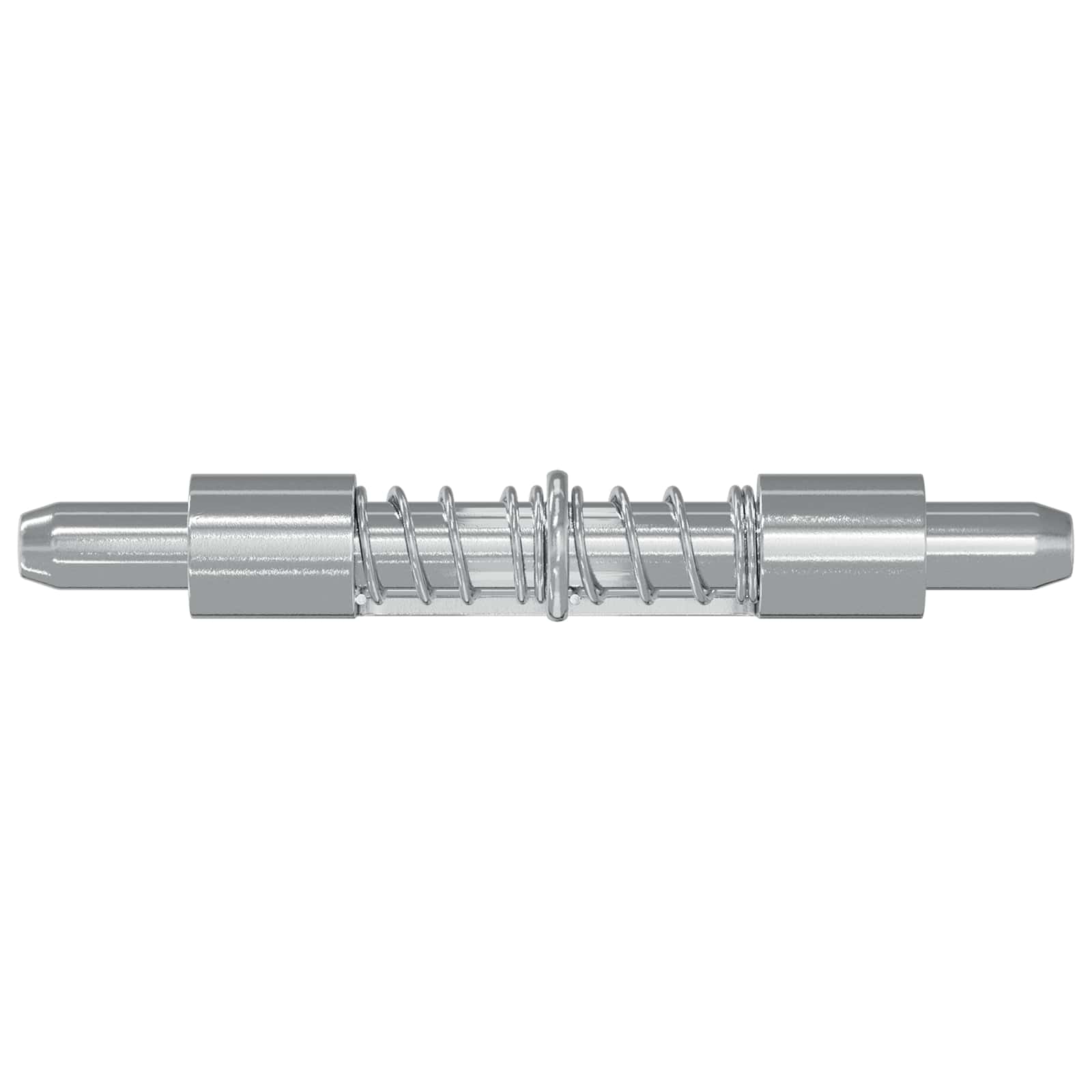 Zasun 12 pcs Srebrno 46 x 17 x 1,2 mm Čelik