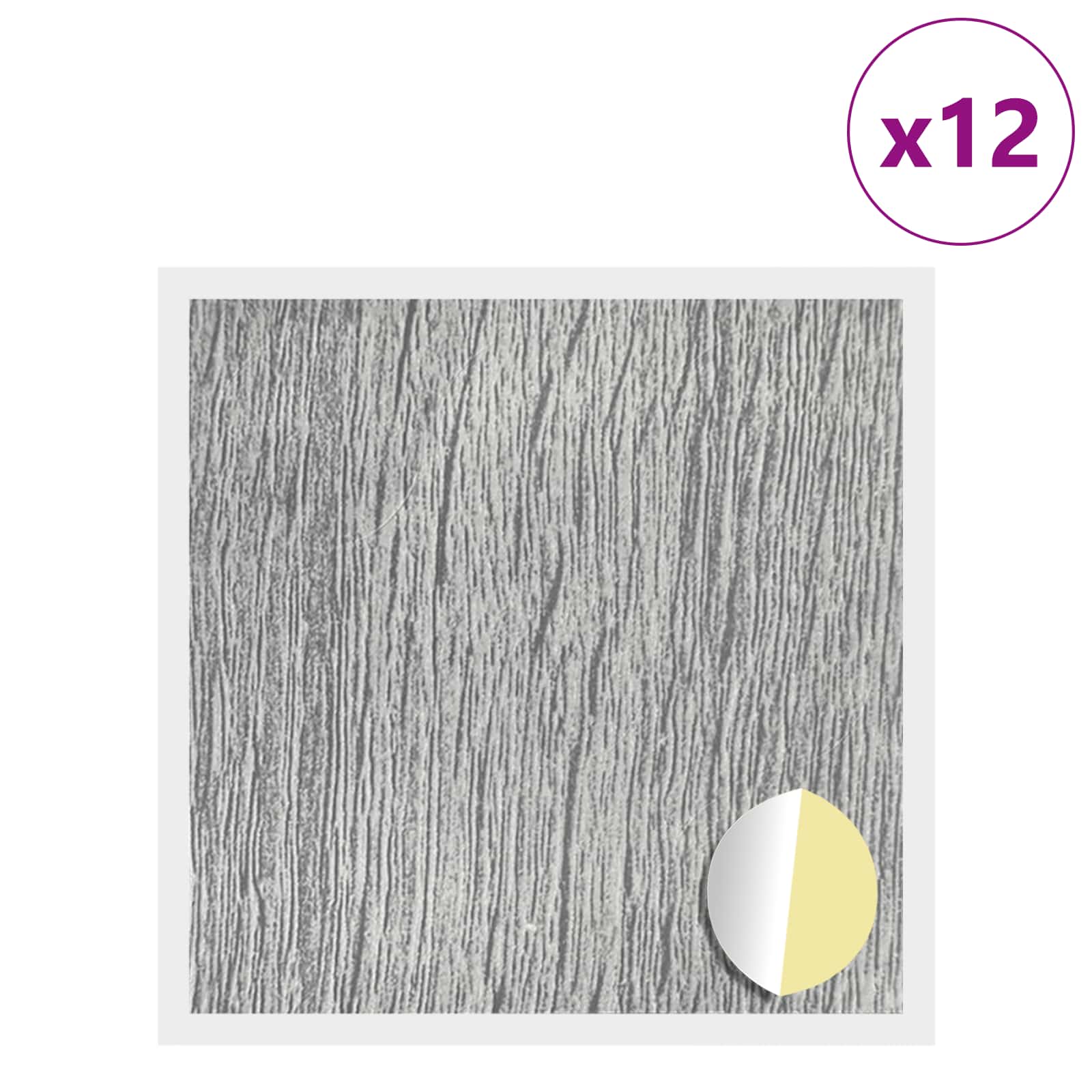 Ljepljiva Pokrivač za Vijake 12 pcs Siva Sonoma Ø 20 x 0,5 mm