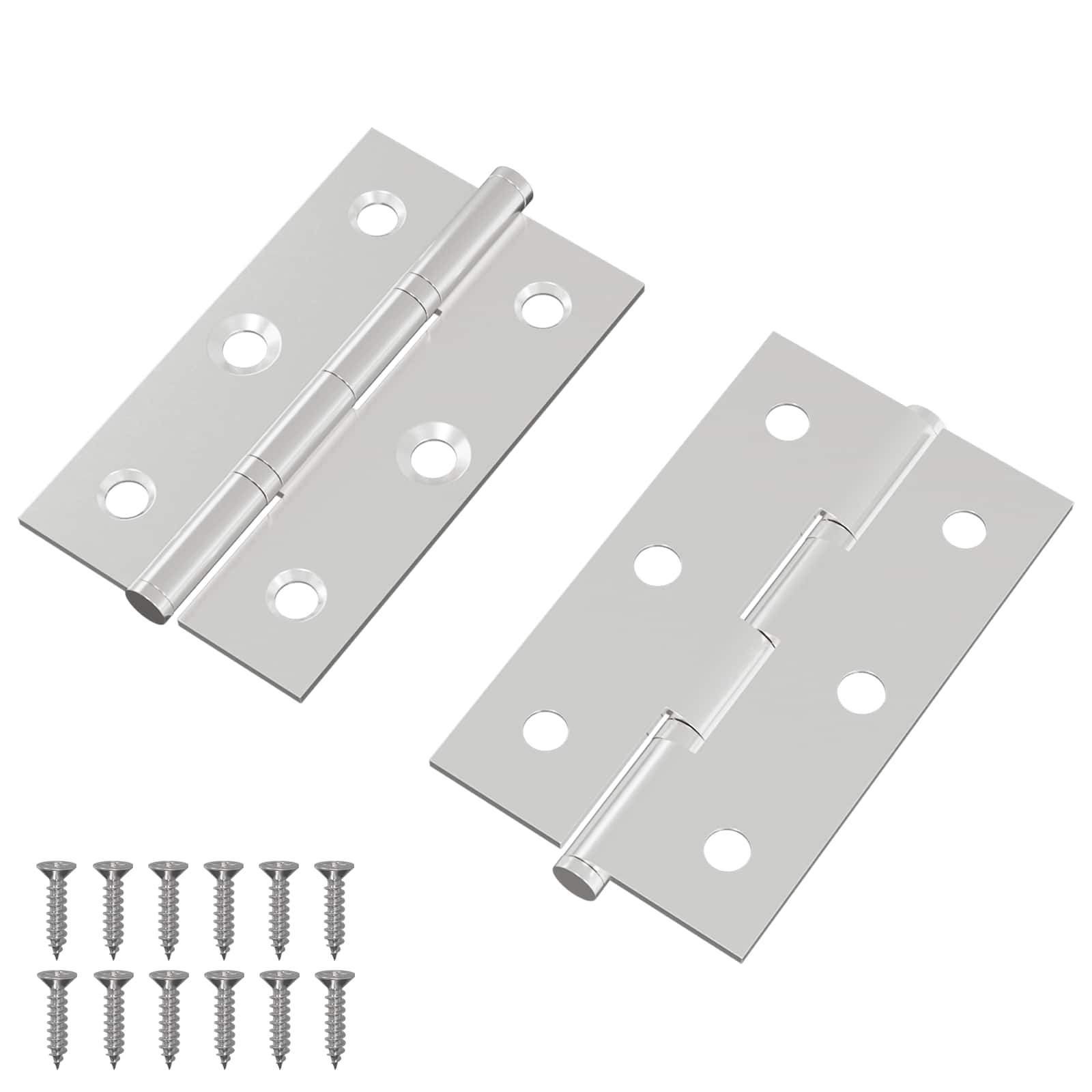 Šarka Jednobojno 2 pcs Srebrno 58 x 35 x 1 mm Čelik