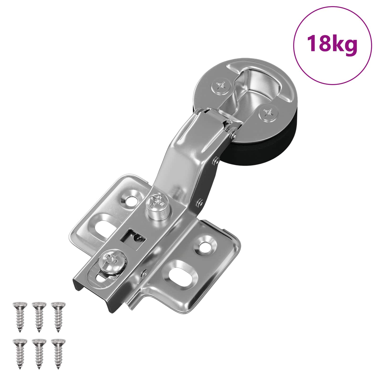 Šarka 123 pcs Srebrno 35 mm Željezo