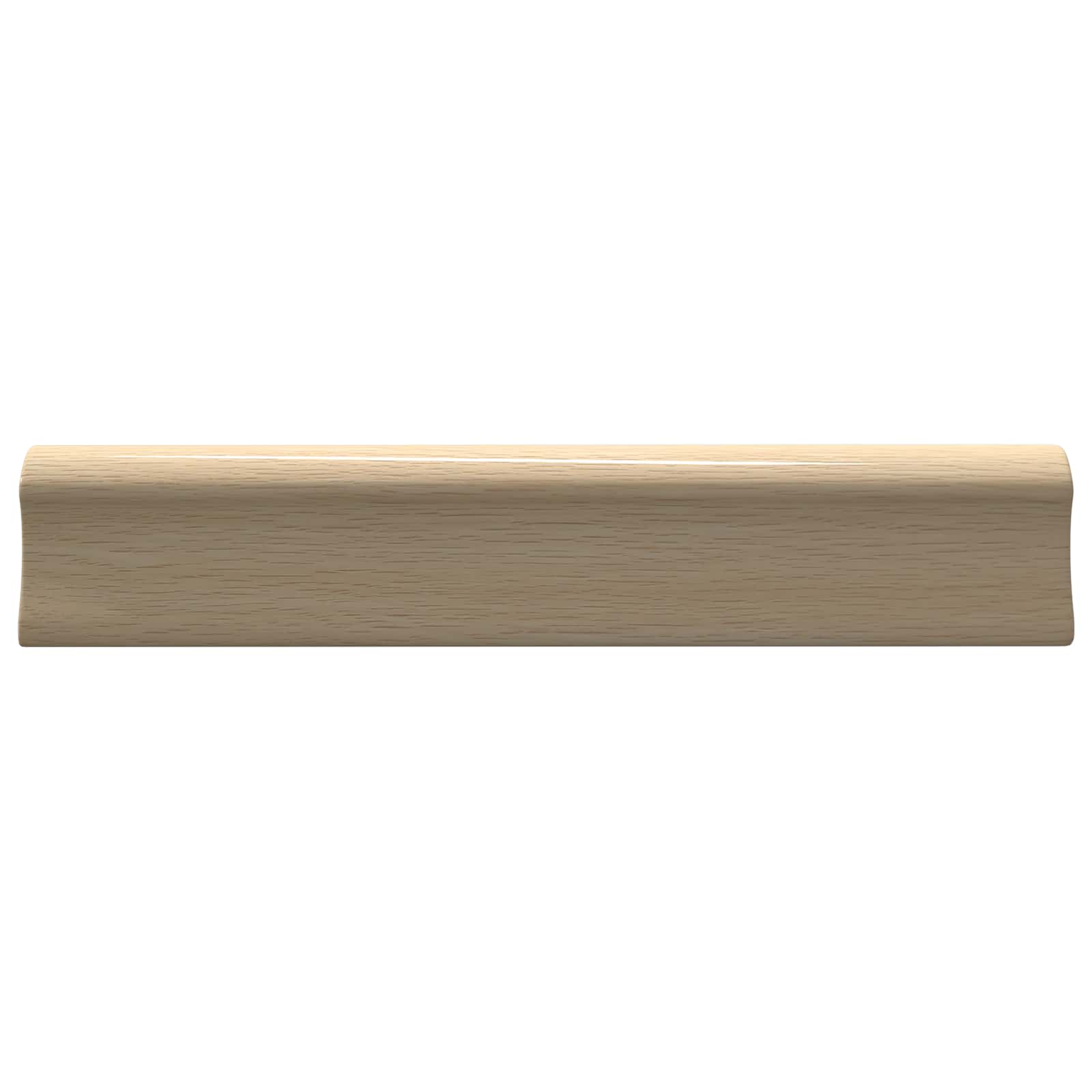 Ravna drška 587 pcs Boja prirodnog drva 130 x 25 x 30 mm