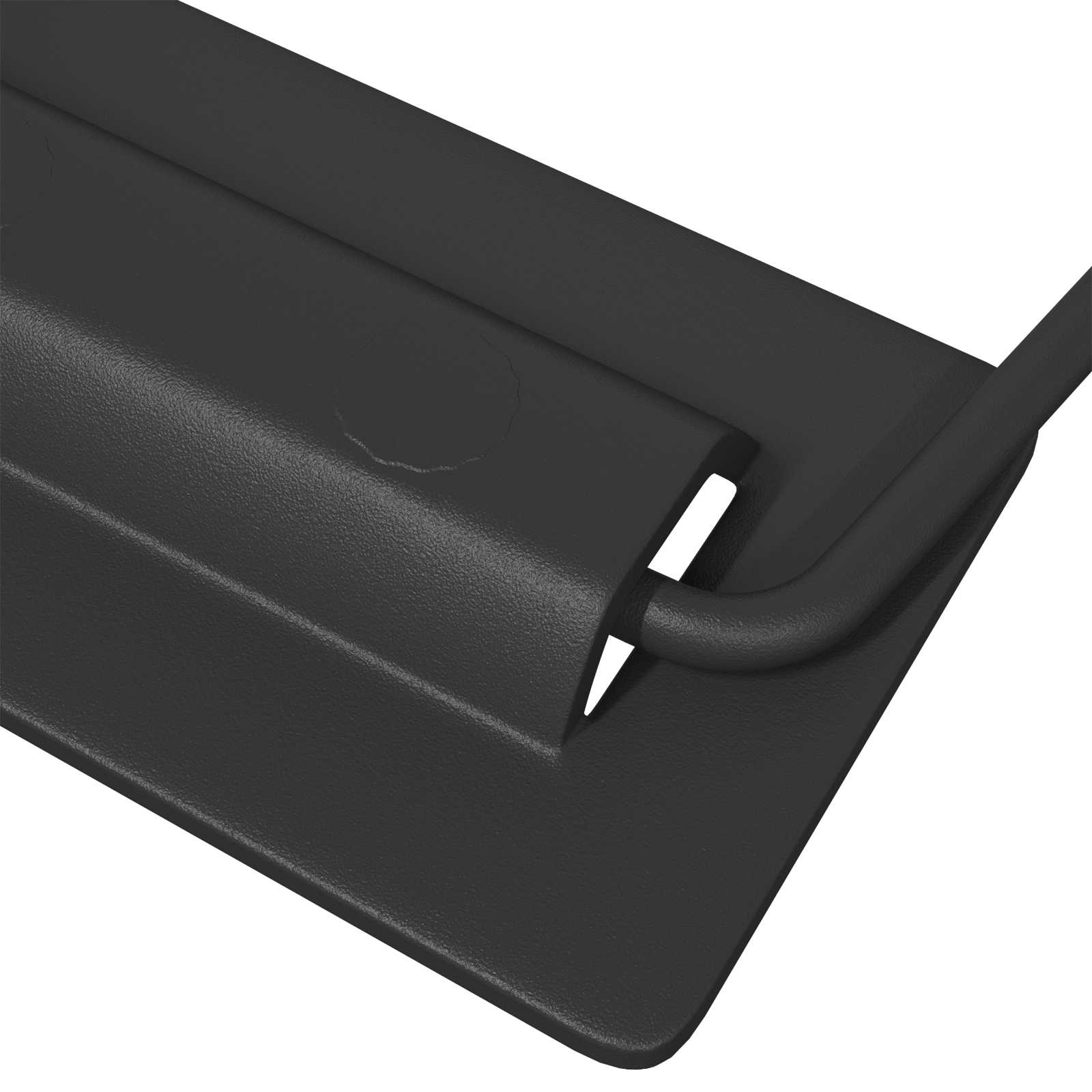 Ručke za ormariće 12 pcs Crna 85 x 45 mm Metal