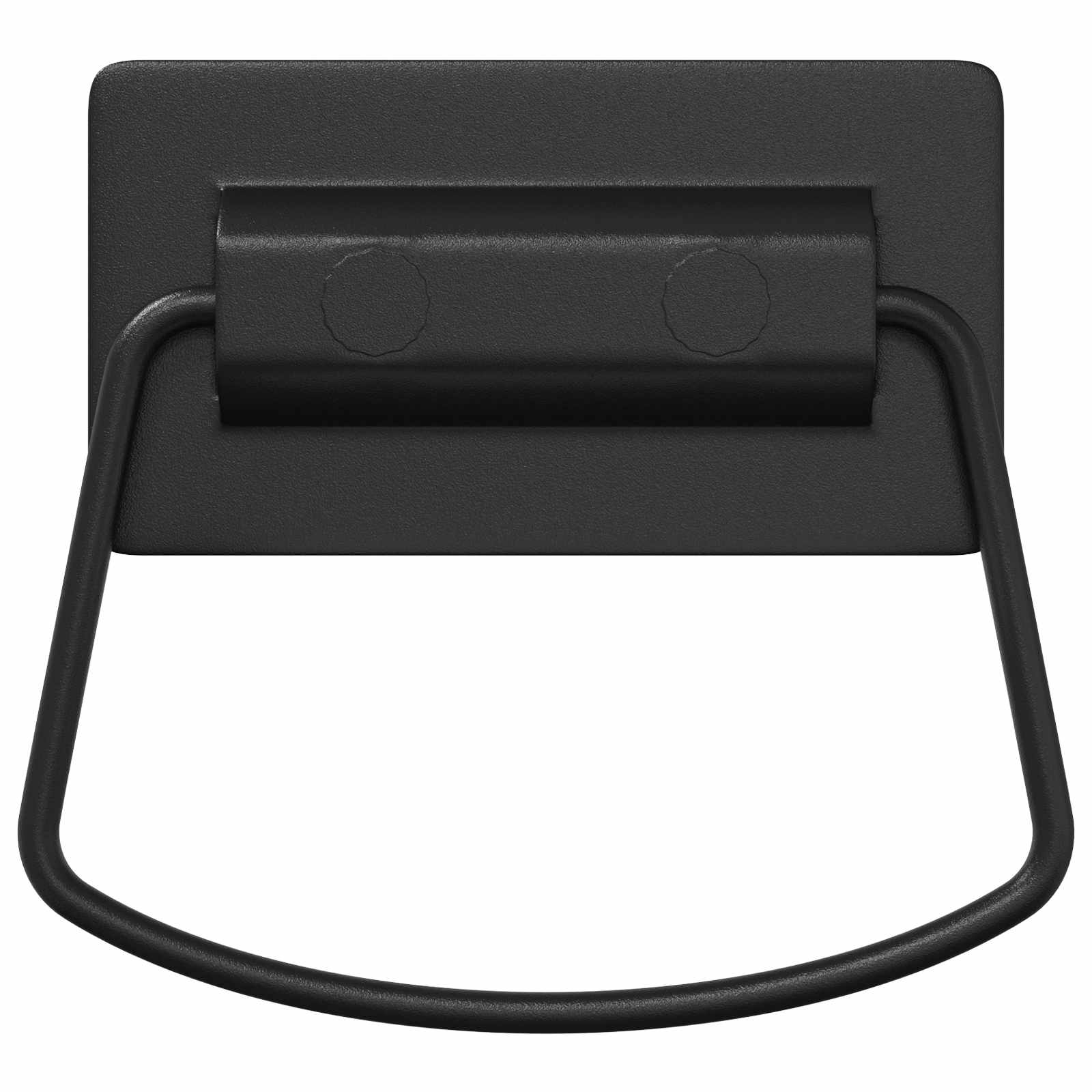 Ručke za ormariće 12 pcs Crna 85 x 45 mm Metal