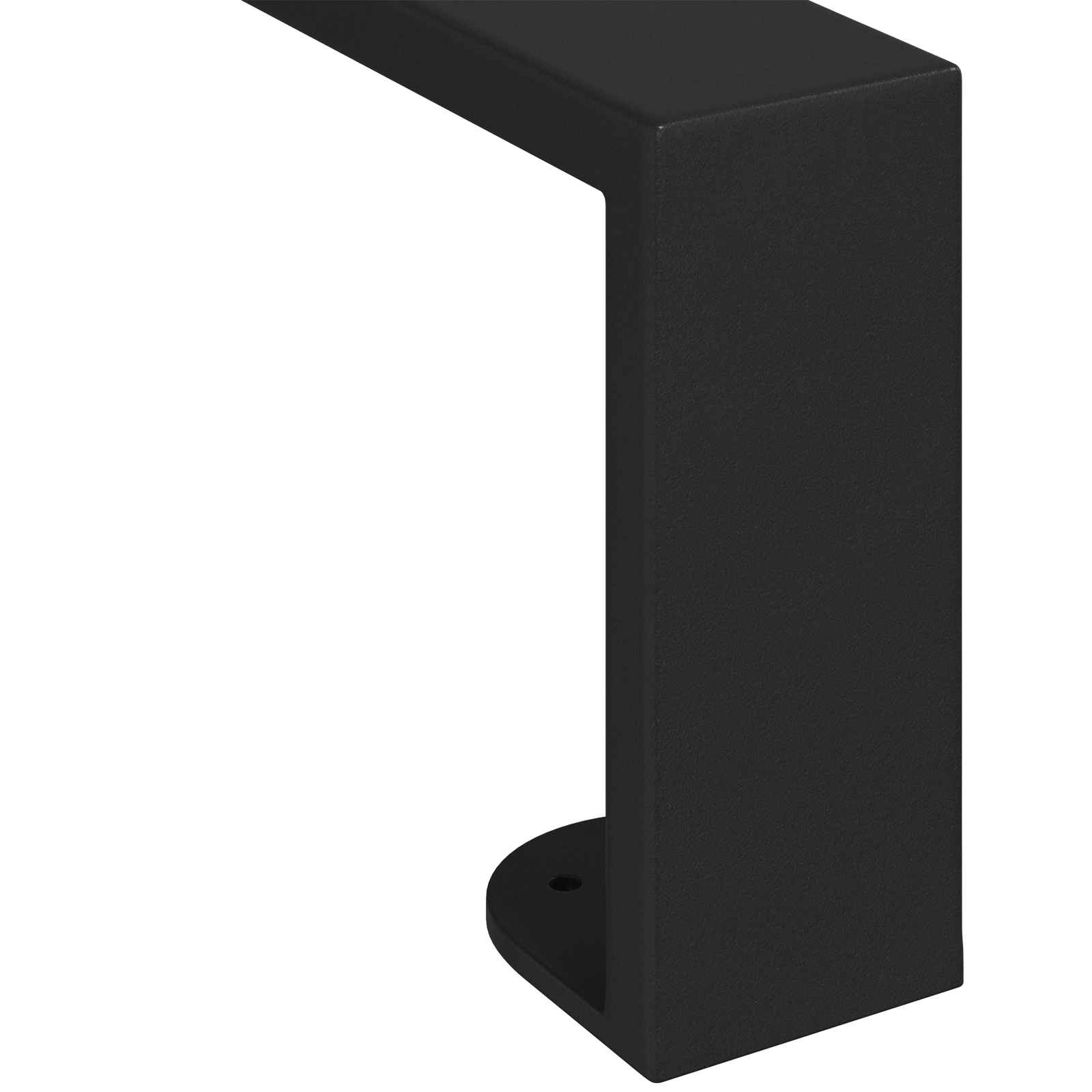 Noge namještaja 12 pcs Crna 546 x 40,5 x 100 mm Željezo