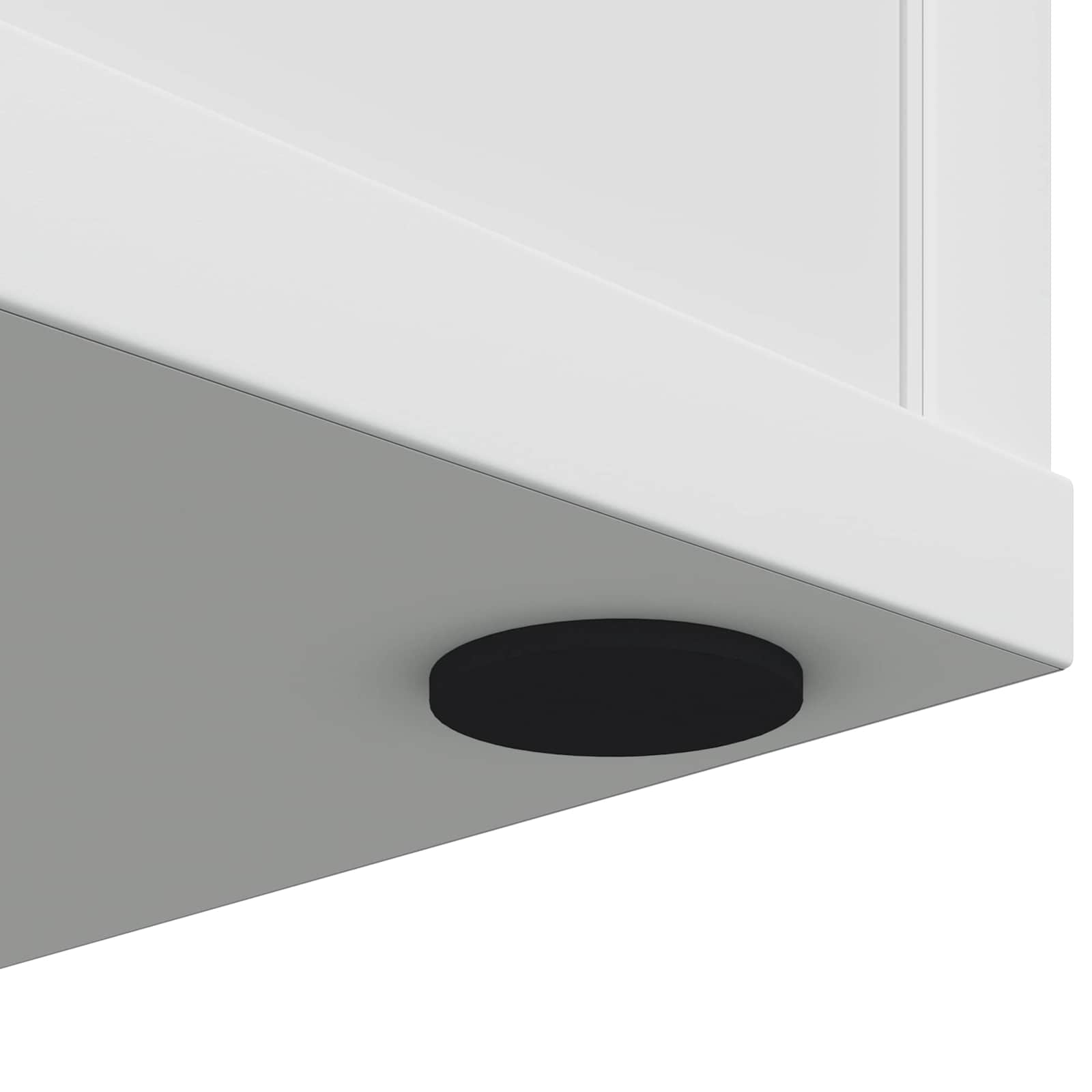 Jastučići za noge namještaja 2 pcs Crna Ø 30 x 2 mm EVA
