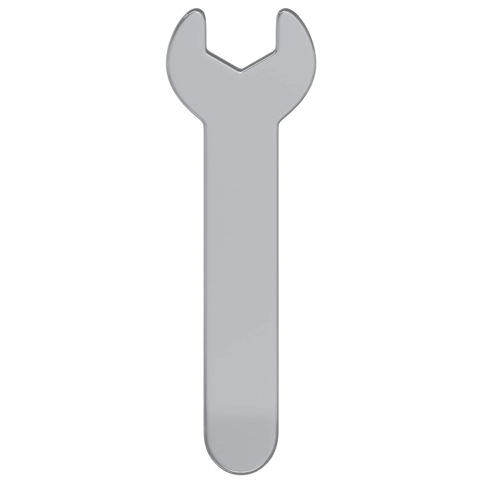 Odvijač 2 pcs Srebrno 10 mm Željezo