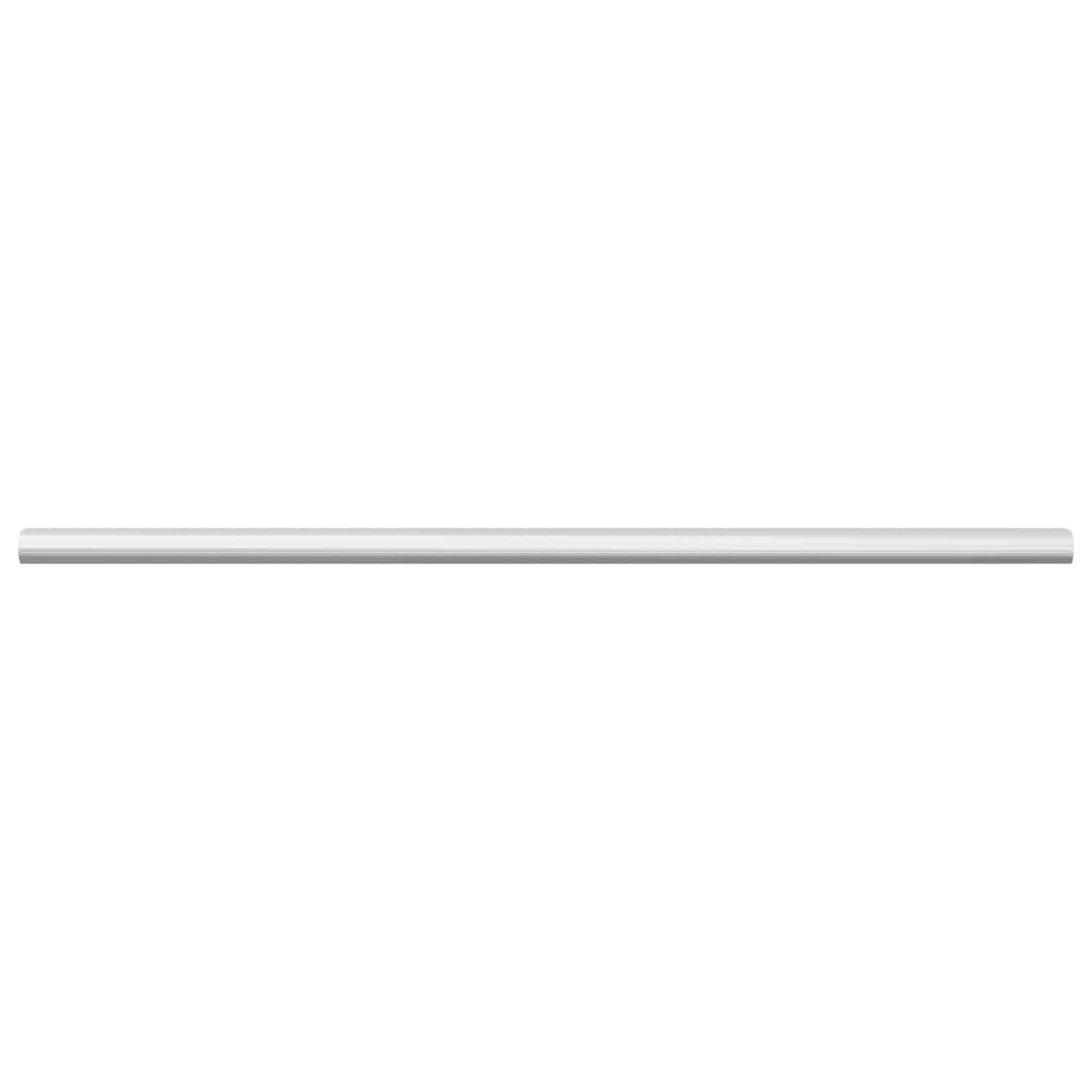 Cijev za ormar 2 pcs Srebrno 472 x 15 x 29 mm